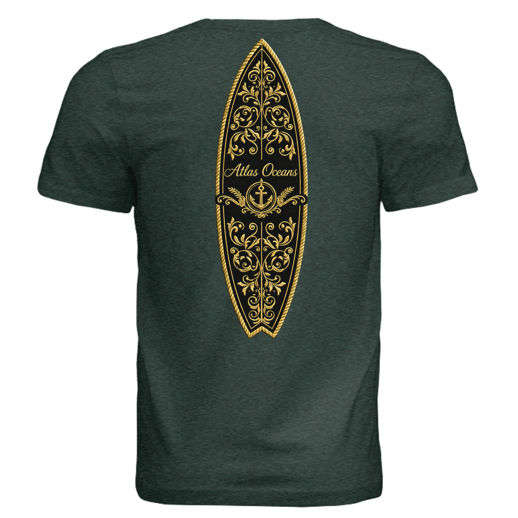 Atlas Oceans Beach Club Shirt · Emerald Isle · Back