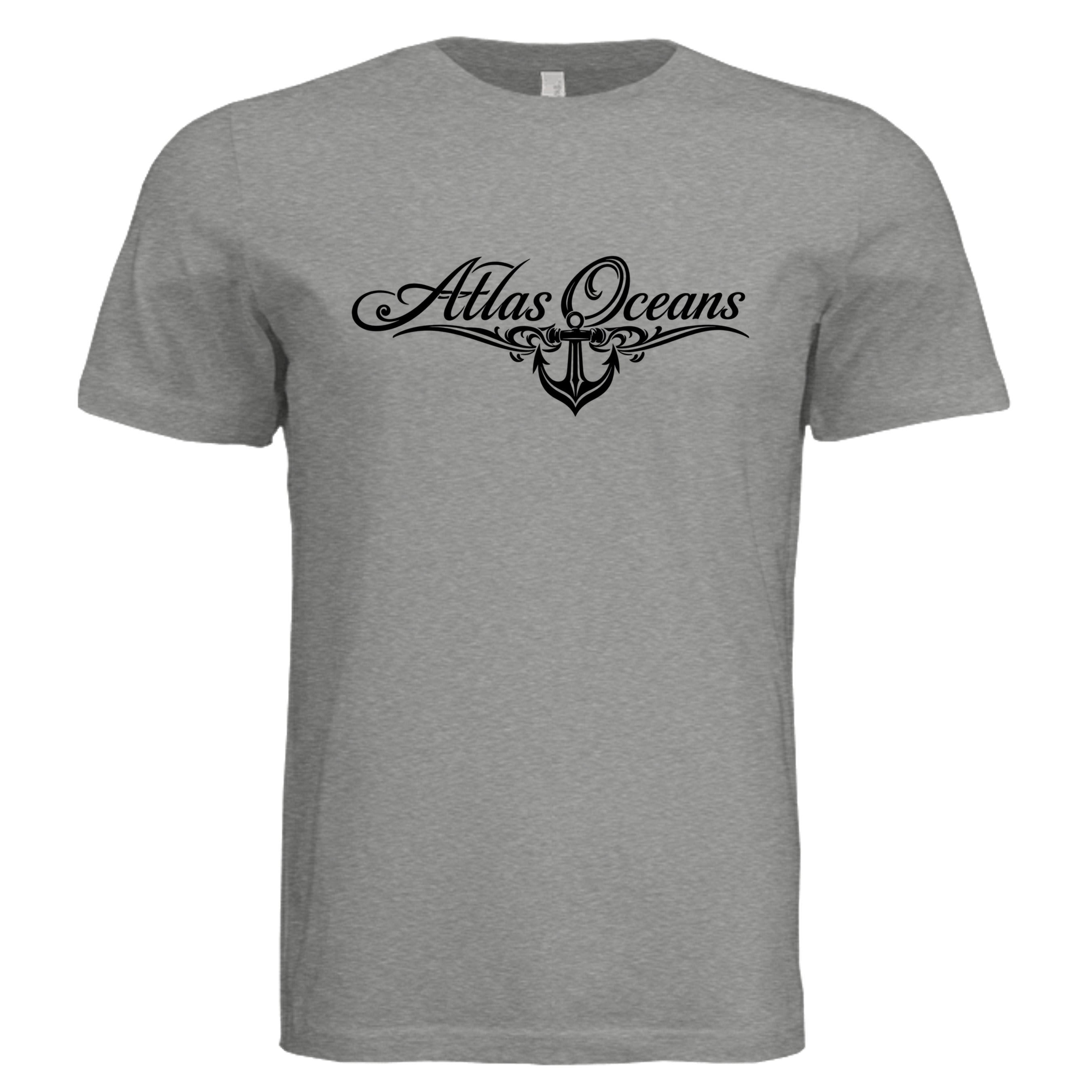 Atlas Oceans Beach Club Shirt · Seal Grey · Front