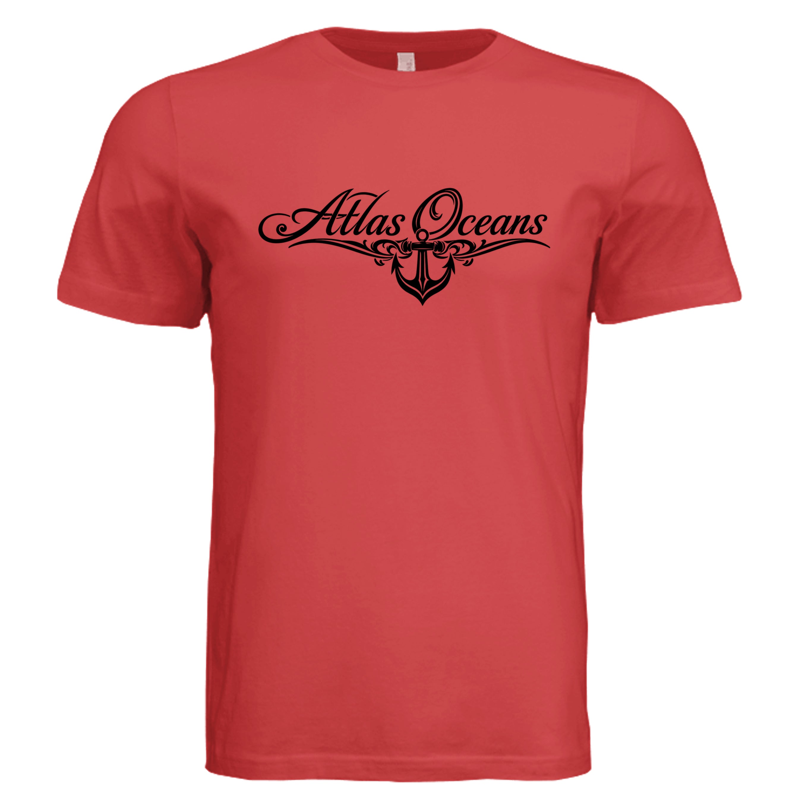Atlas Oceans Beach Club Shirt · Reef Red · Front