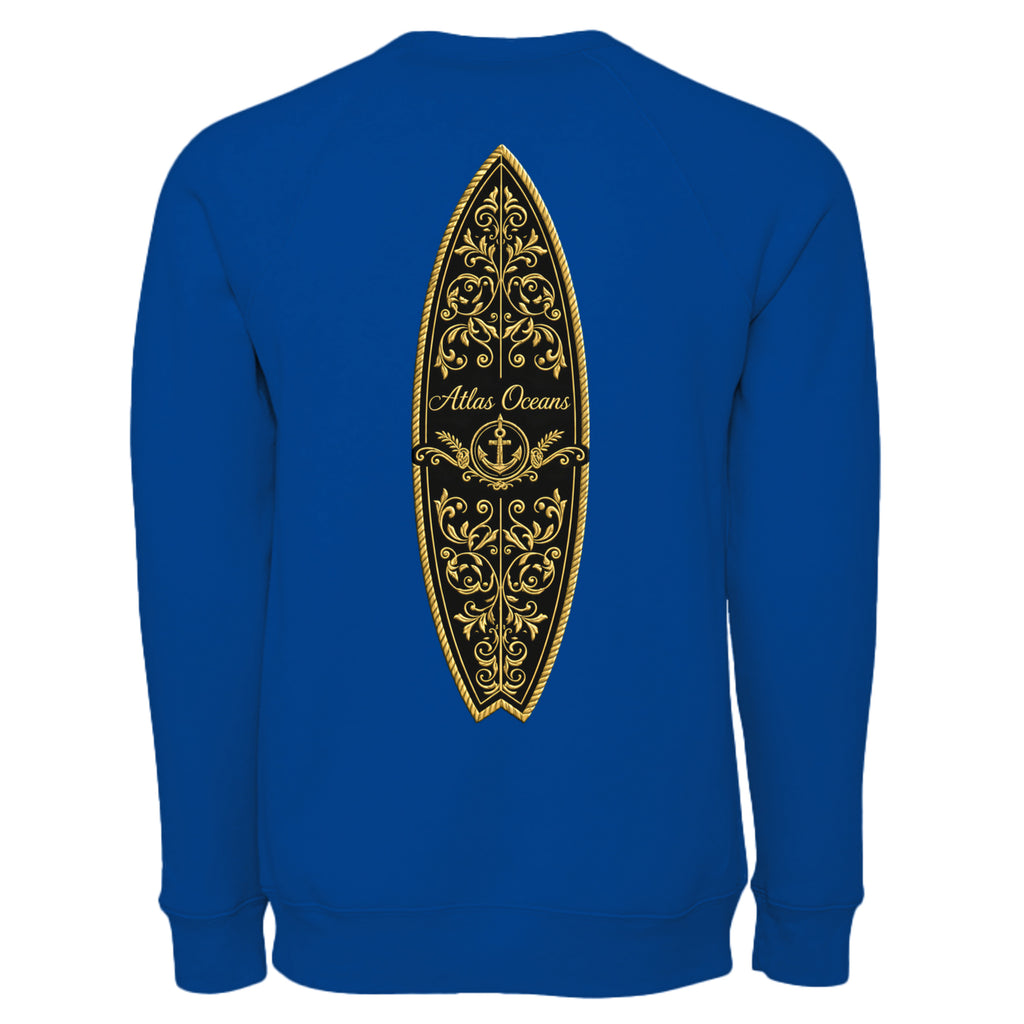 Atlas Oceans Stoked Fleece · Royal Tide · Back