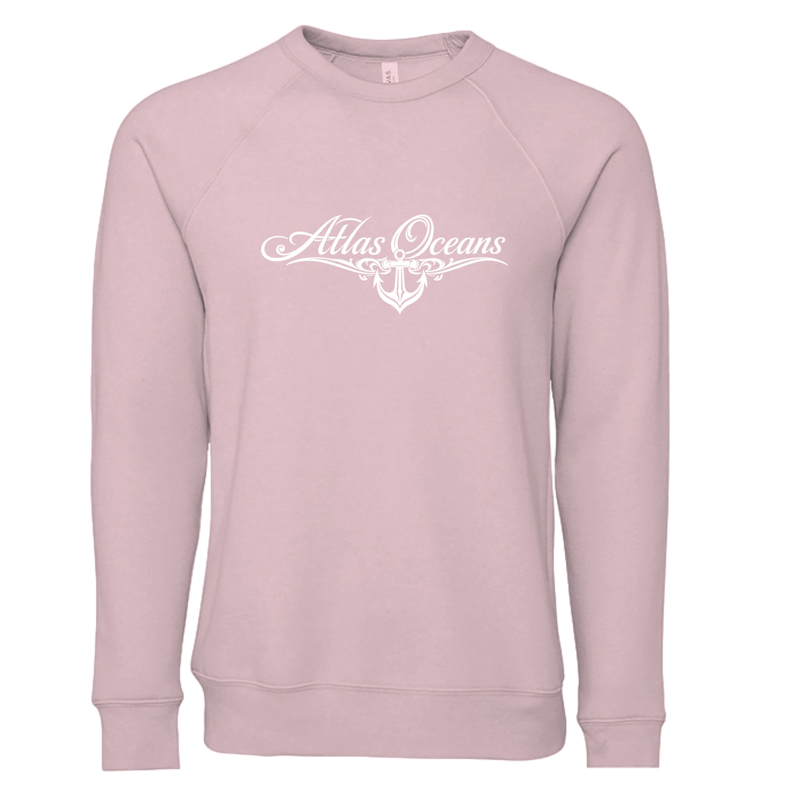 Atlas Oceans Stoked Fleece · Coral Blush · Front