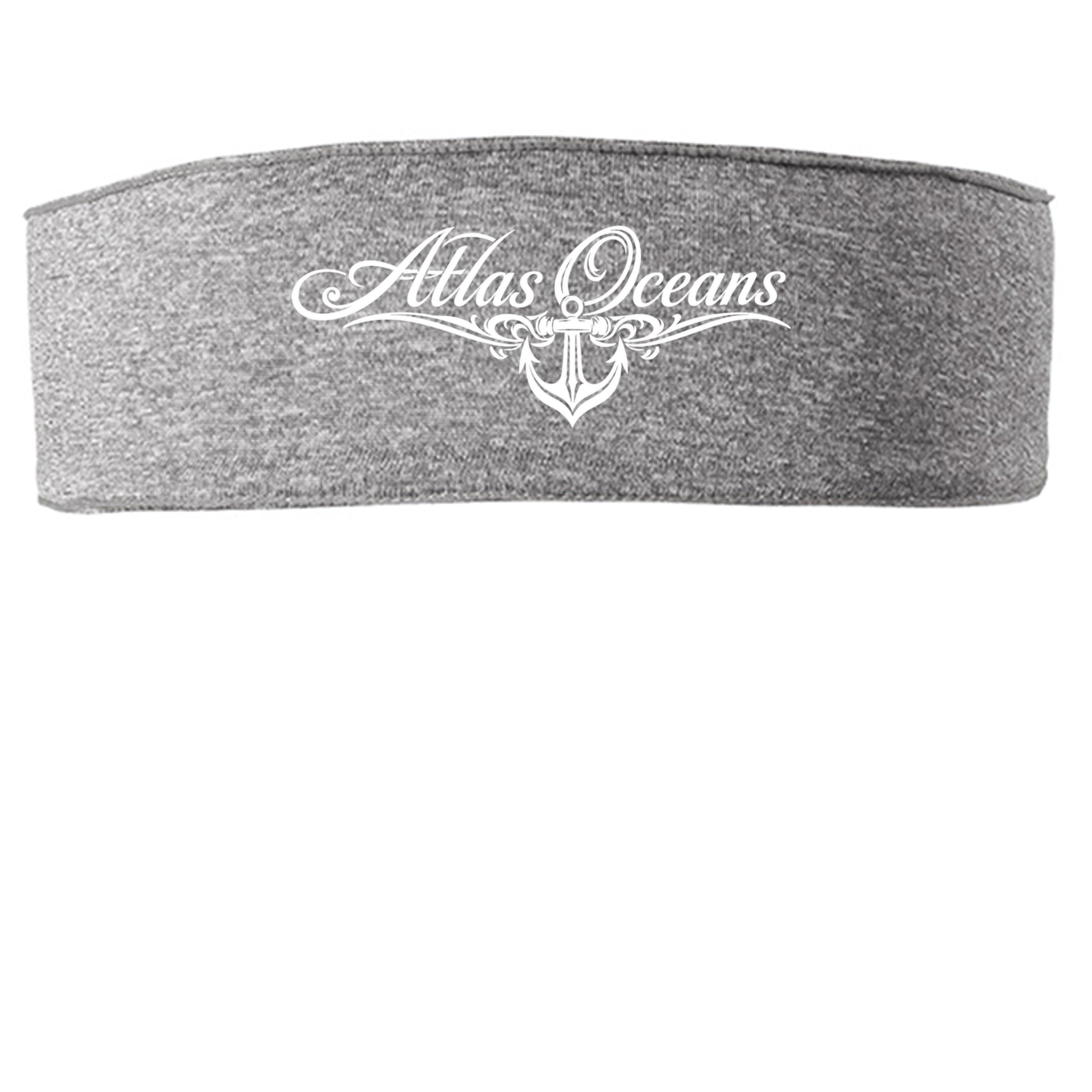 Atlas Oceans Sweet Headband · Seal Grey · Front