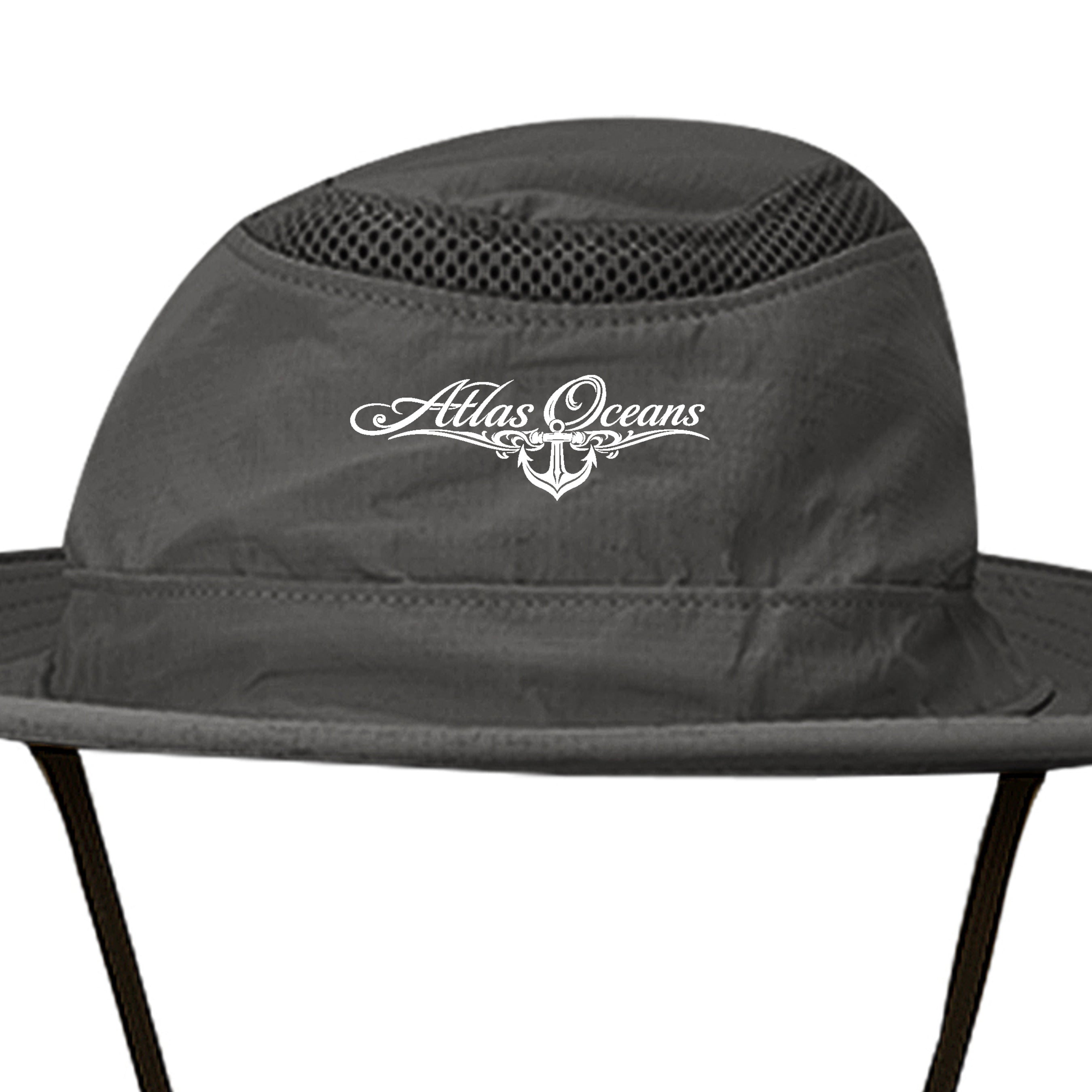 Atlas Oceans Cloudy UV Hat · Marina Pearl · Front