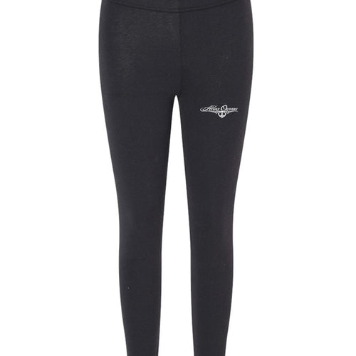 Atlas Oceans Coastal Stretch Leggings · Midnight Black · Front