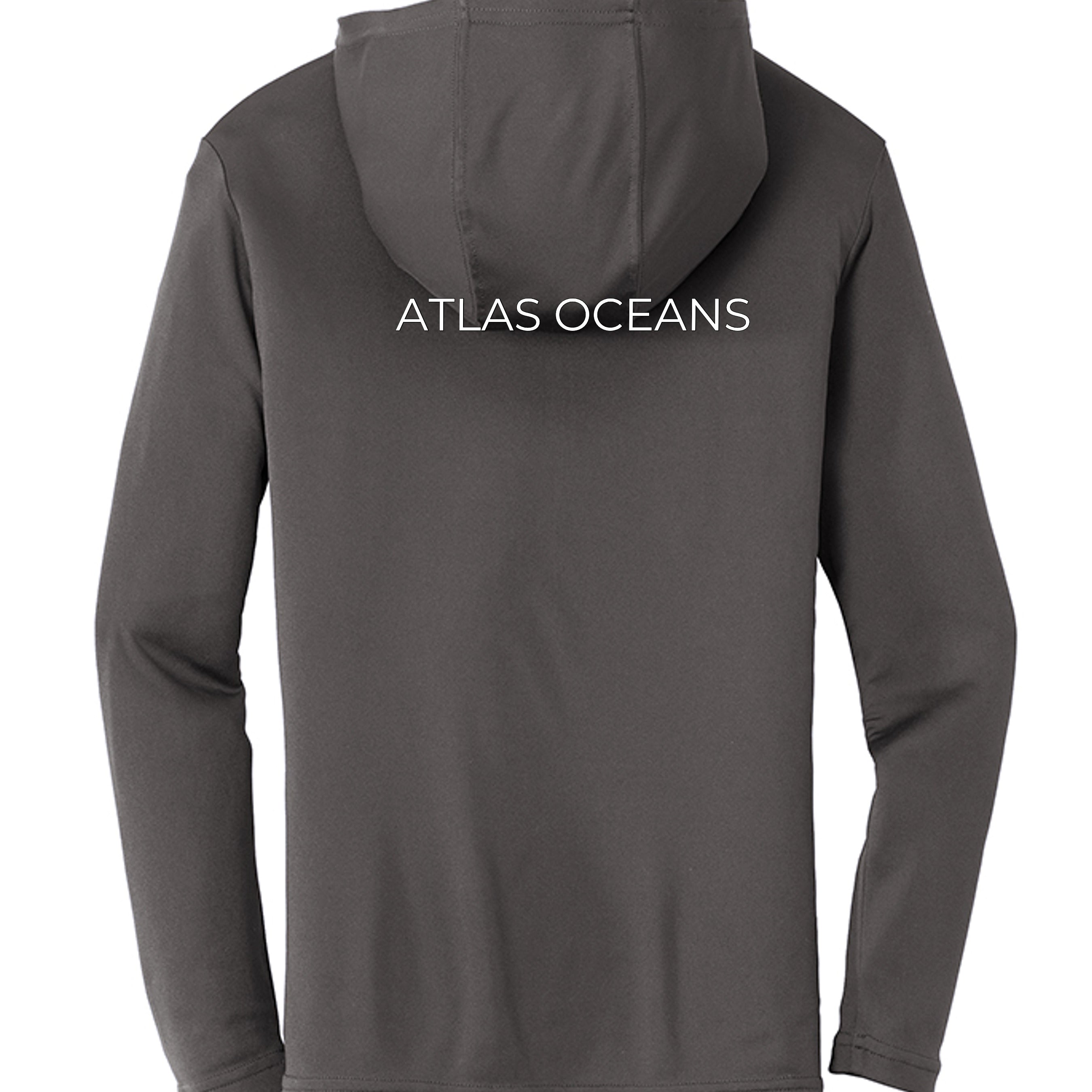 Atlas Oceans Boarding Ticket Men's Hoodie · Storm Cove · Back