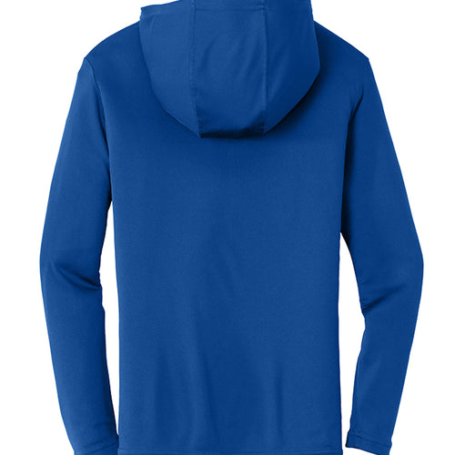 Atlas Oceans Boarding Ticket Men's Hoodie · Royal Tide · Back