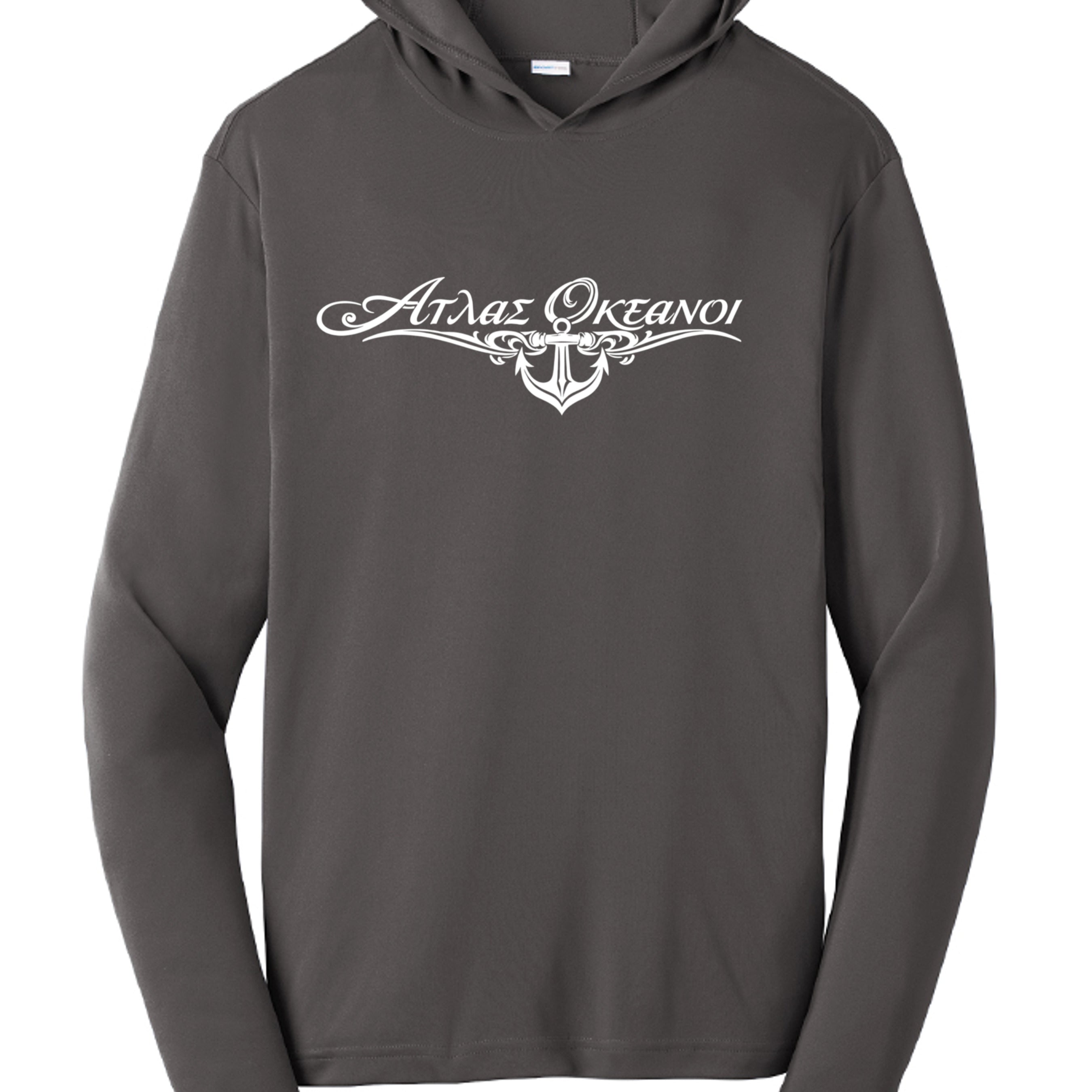 Atlas Oceans Boarding Ticket Men's Hoodie · Storm Cove · Front