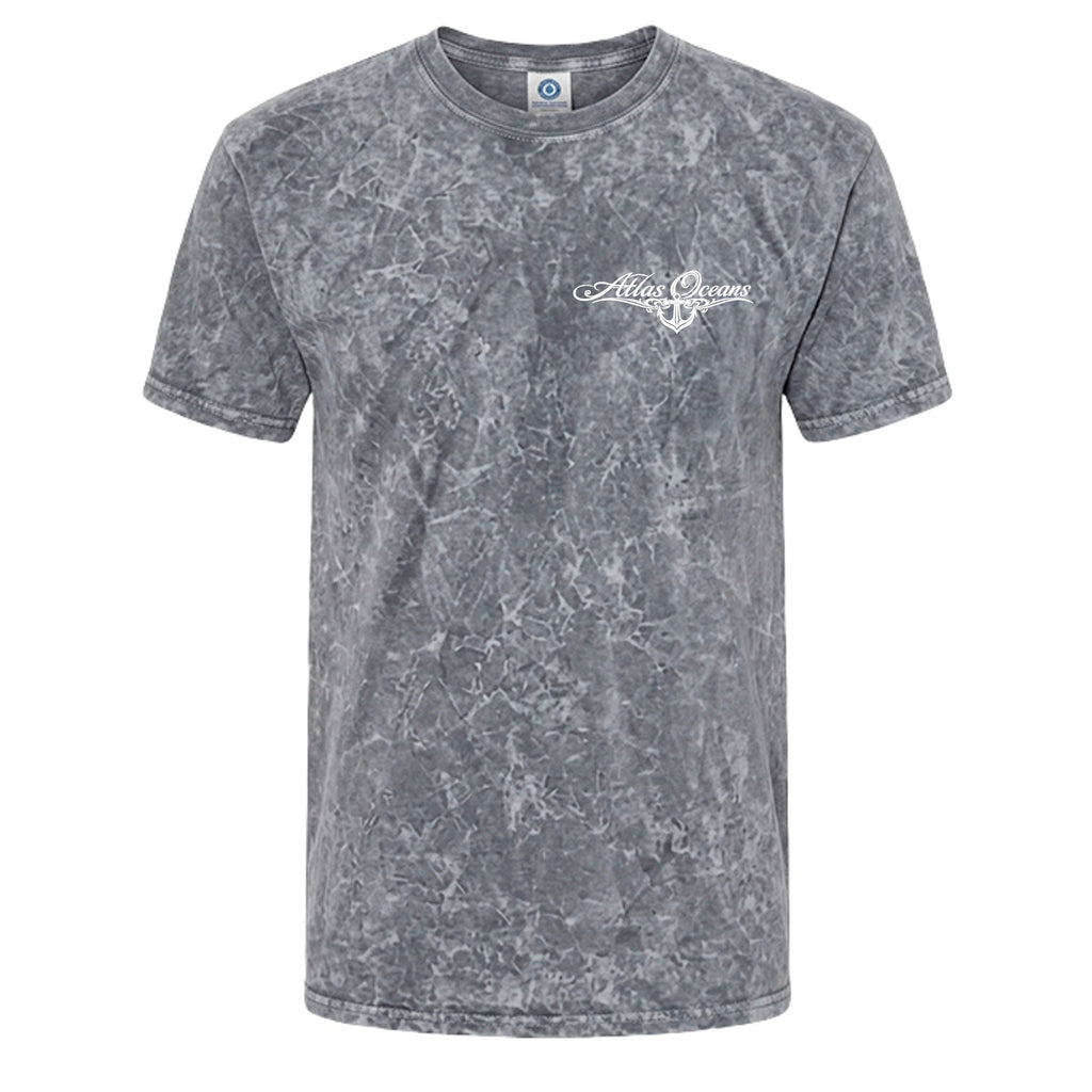 Atlas Oceans Full Moon Tee · Driftwood Grey · Front