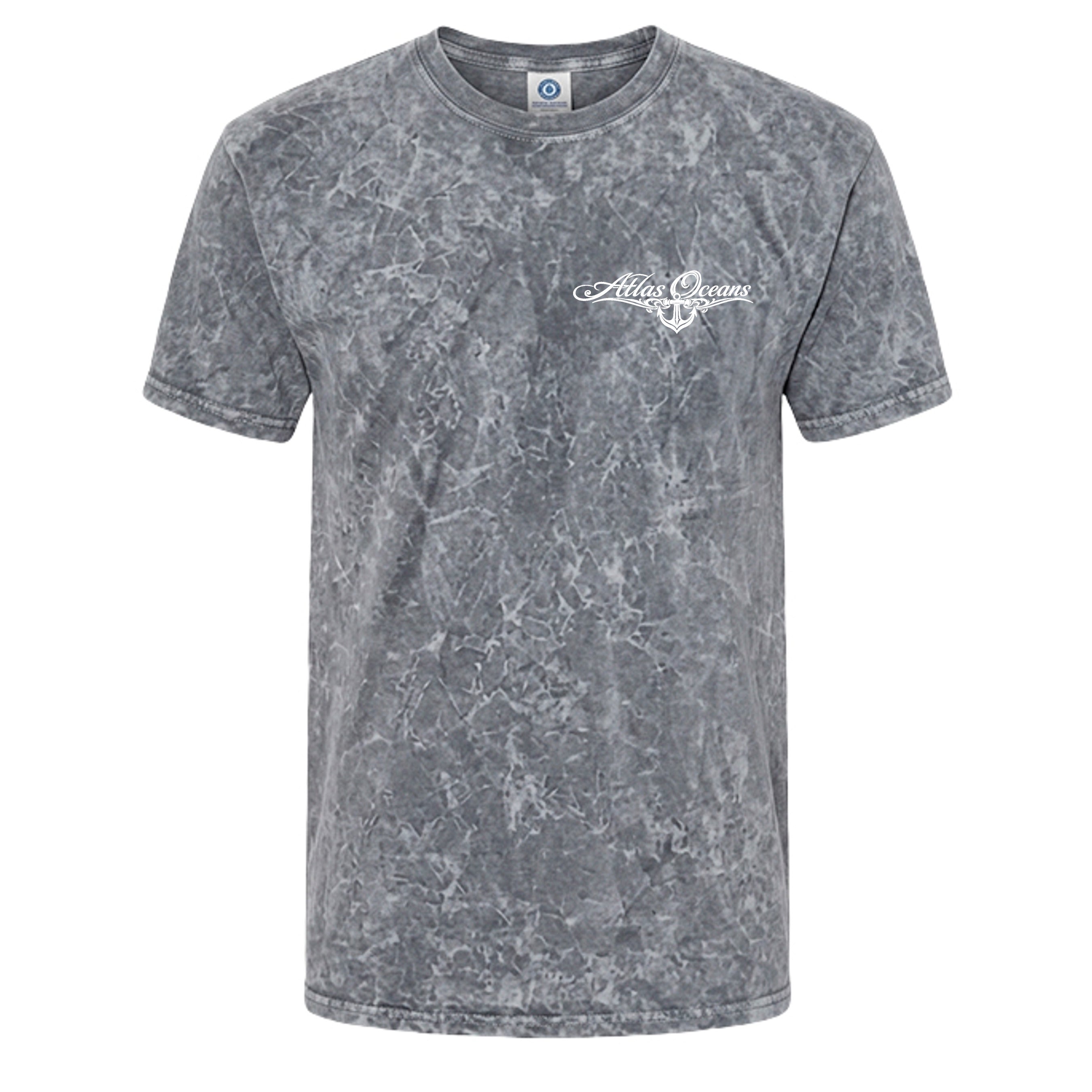 Atlas Oceans Full Moon Tee · Driftwood Grey · Front