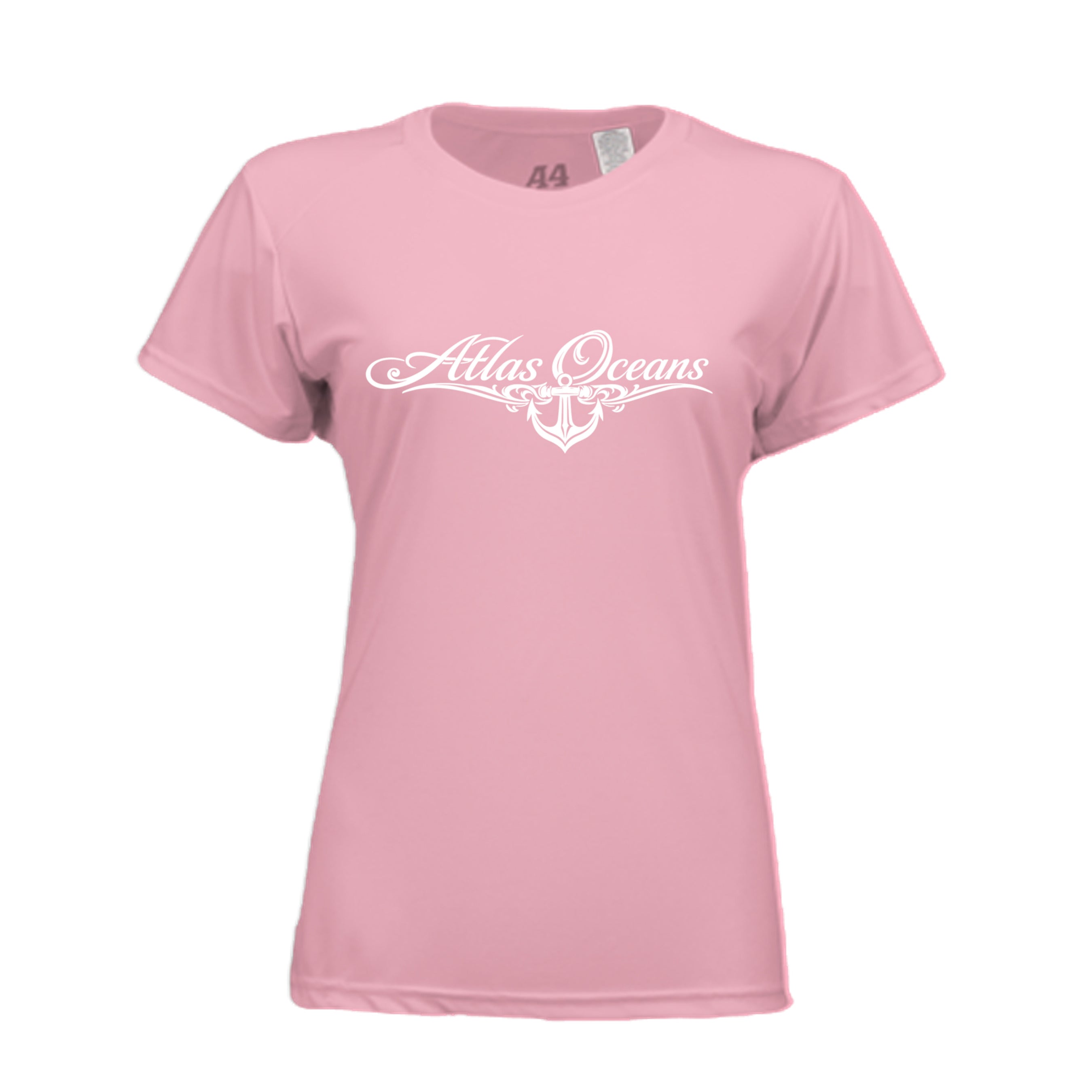 Atlas Oceans Siren UV Tee · Reef Pink · Front