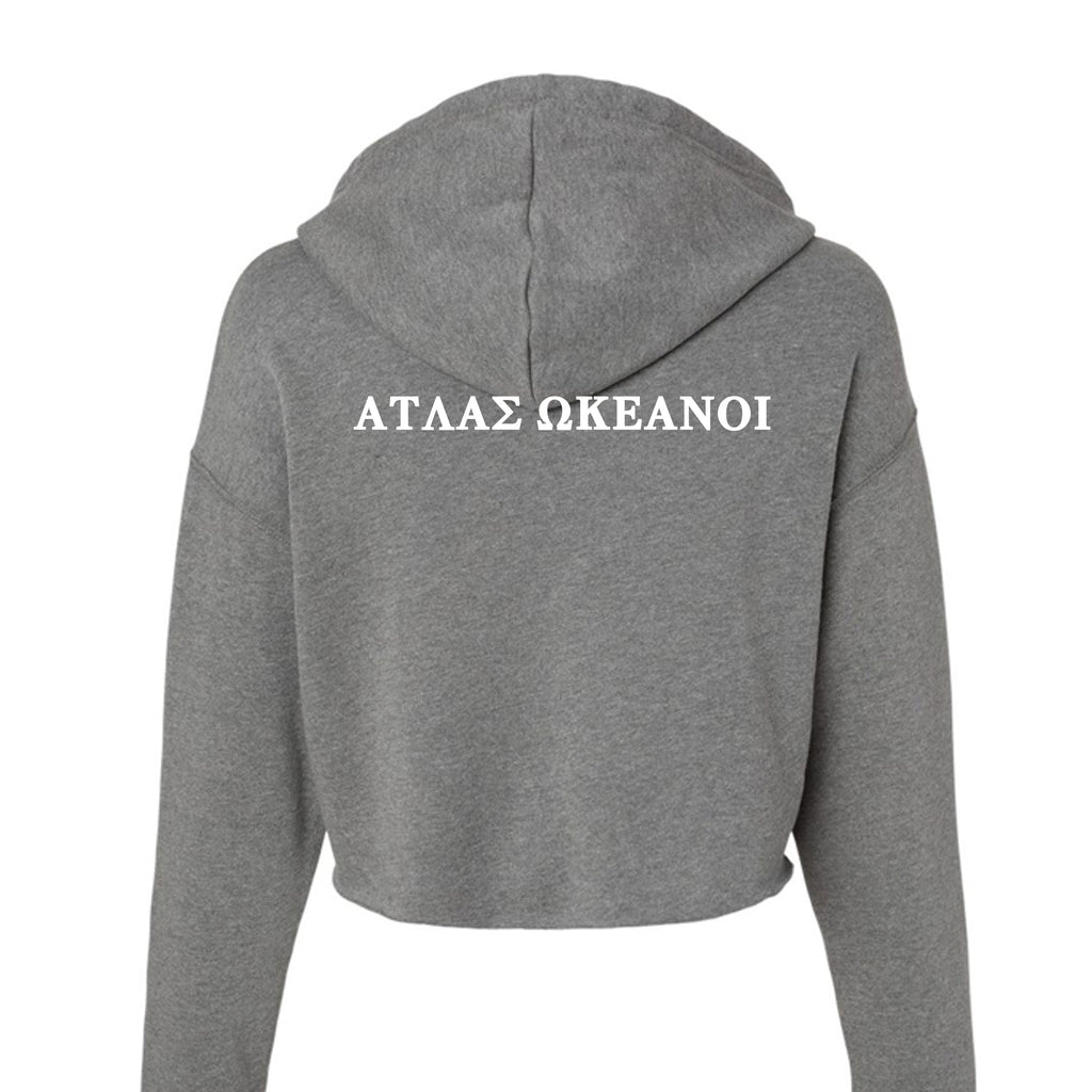 Atlas Oceans Half Chill Origin Hoodie · Gunmetal Bay · Back