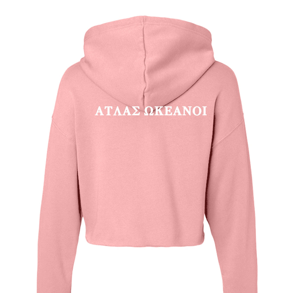 Atlas Oceans Half Chill Origin Hoodie · Coral Blush · Back