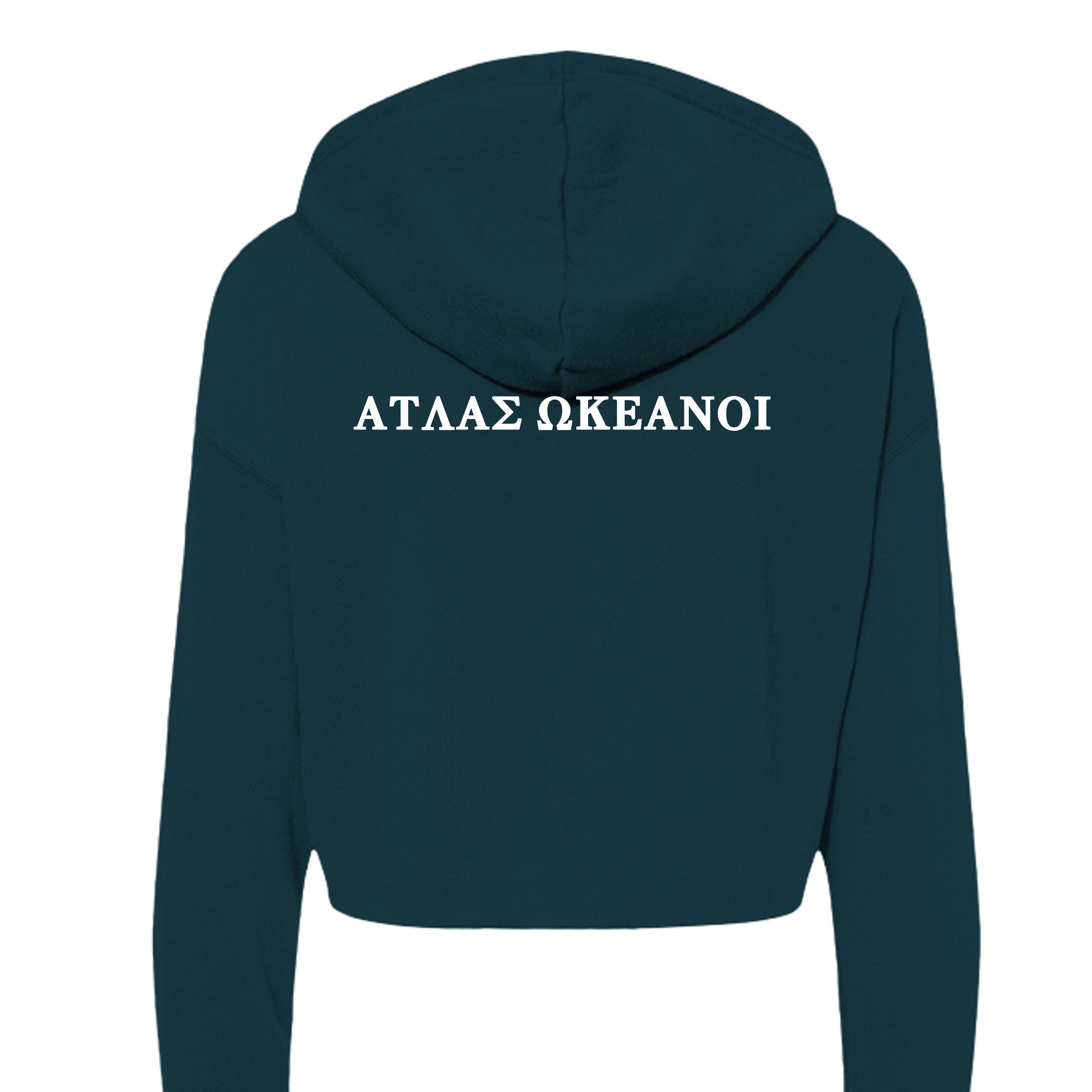 Atlas Oceans Half Chill Origin Hoodie · Atlantic Tide · Back