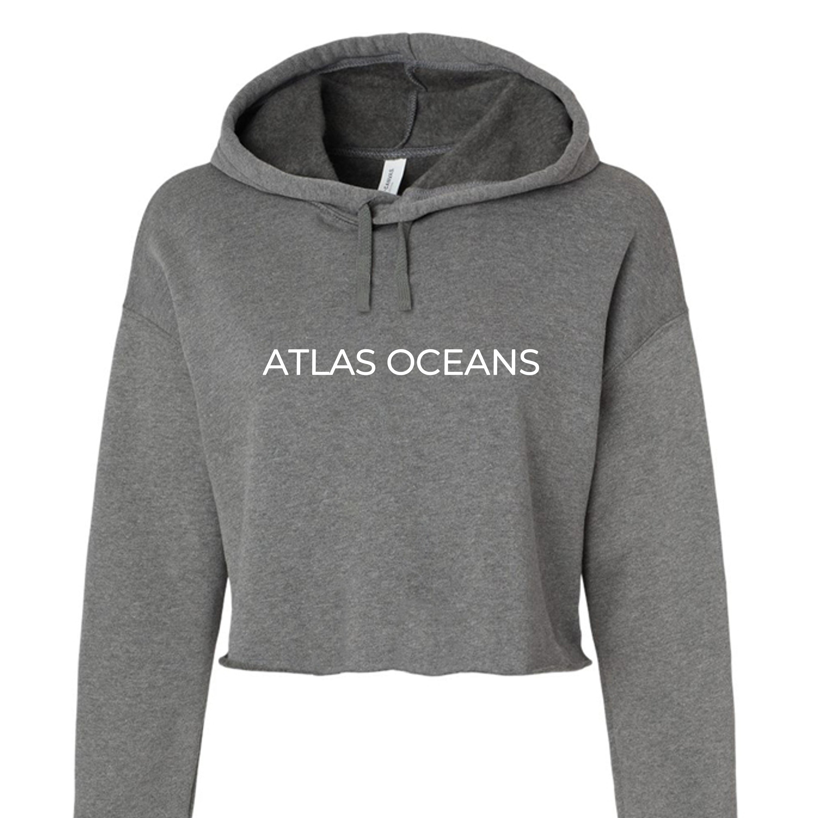 Atlas Oceans Half Chill Origin Hoodie · Gunmetal Bay · Front