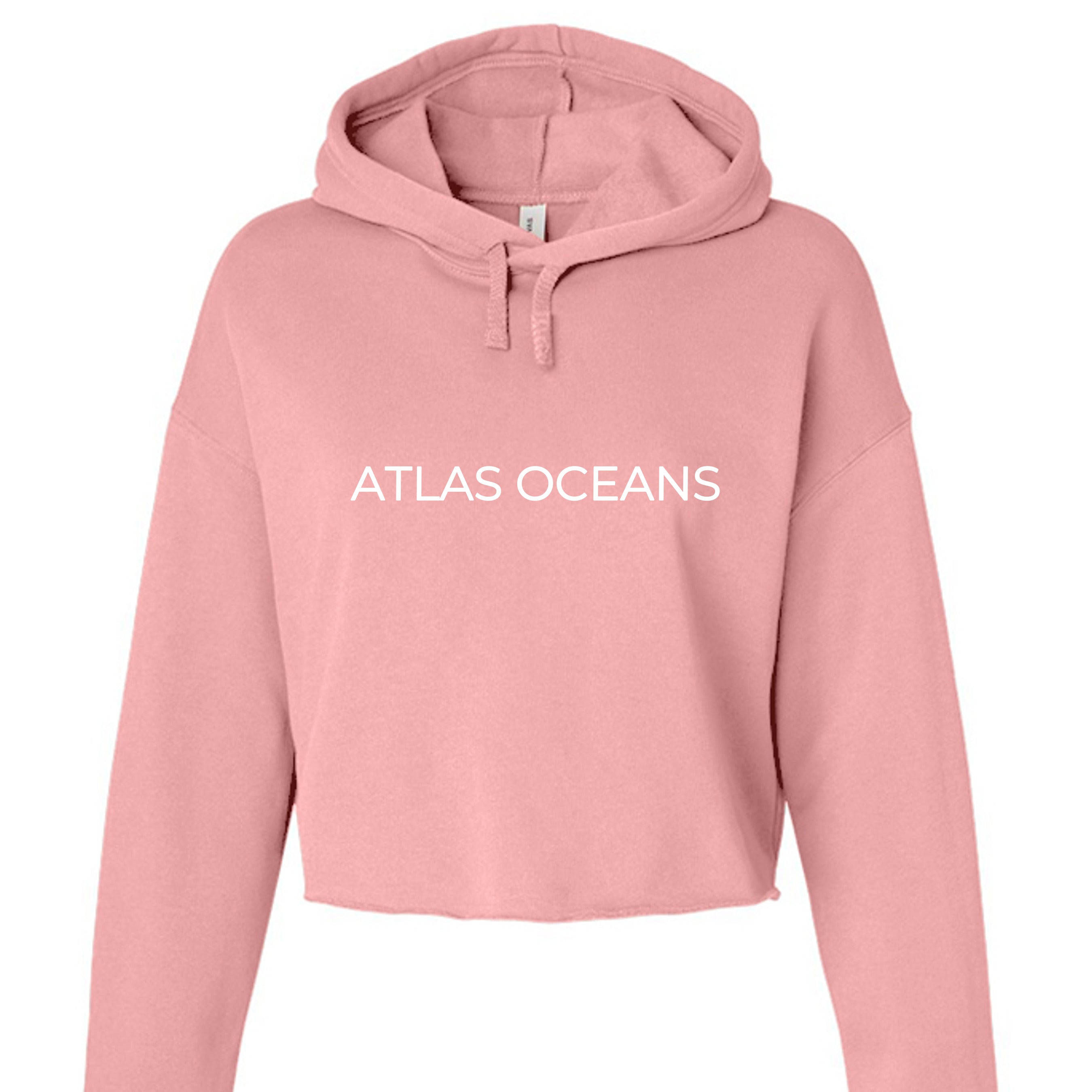 Atlas Oceans Half Chill Origin Hoodie · Coral Blush · Front