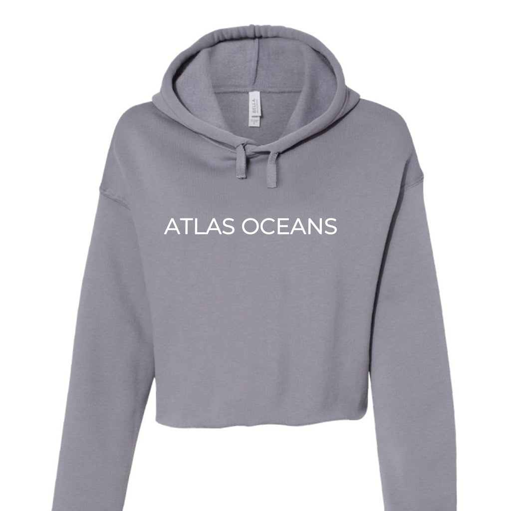 Atlas Oceans Half Chill Origin Hoodie · Dusk Grey · Front