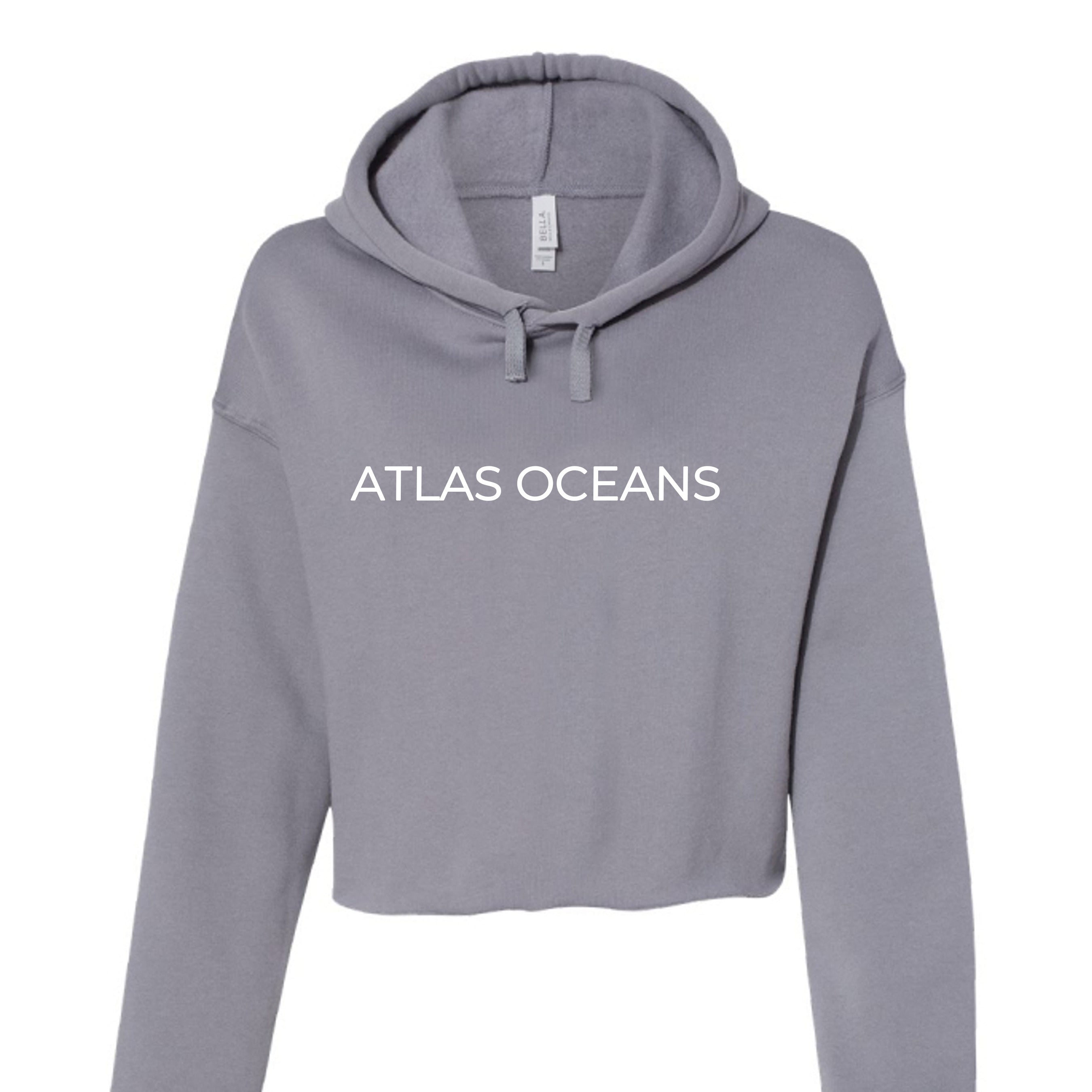 Atlas Oceans Half Chill Origin Hoodie · Dusk Grey · Front