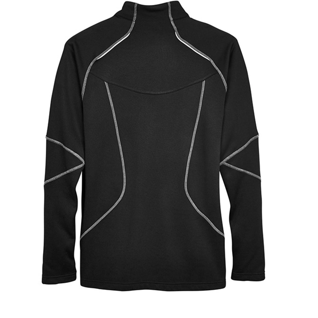 Atlas Oceans Cinema Fleece · Midnight Black · Back