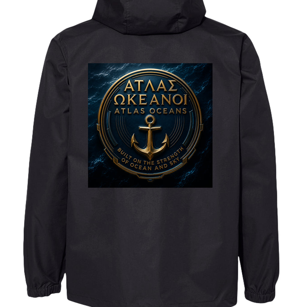 Atlas Oceans Yacht Spec Ops Shell · Midnight Black · Back