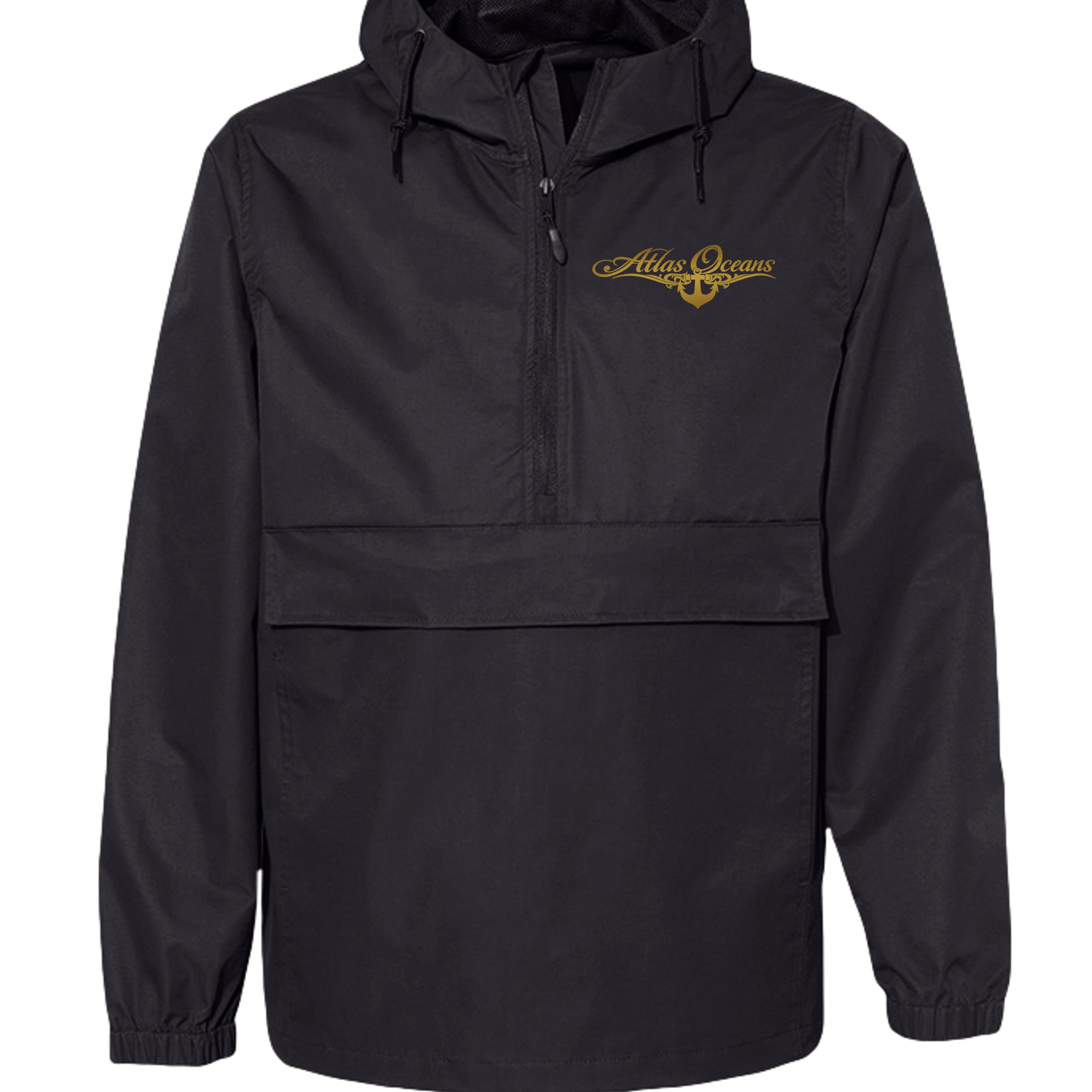 Atlas Oceans Yacht Spec Ops Shell · Midnight Black · Front