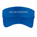 Atlas Oceans Volley Deck Visor · Reef Blue · Front