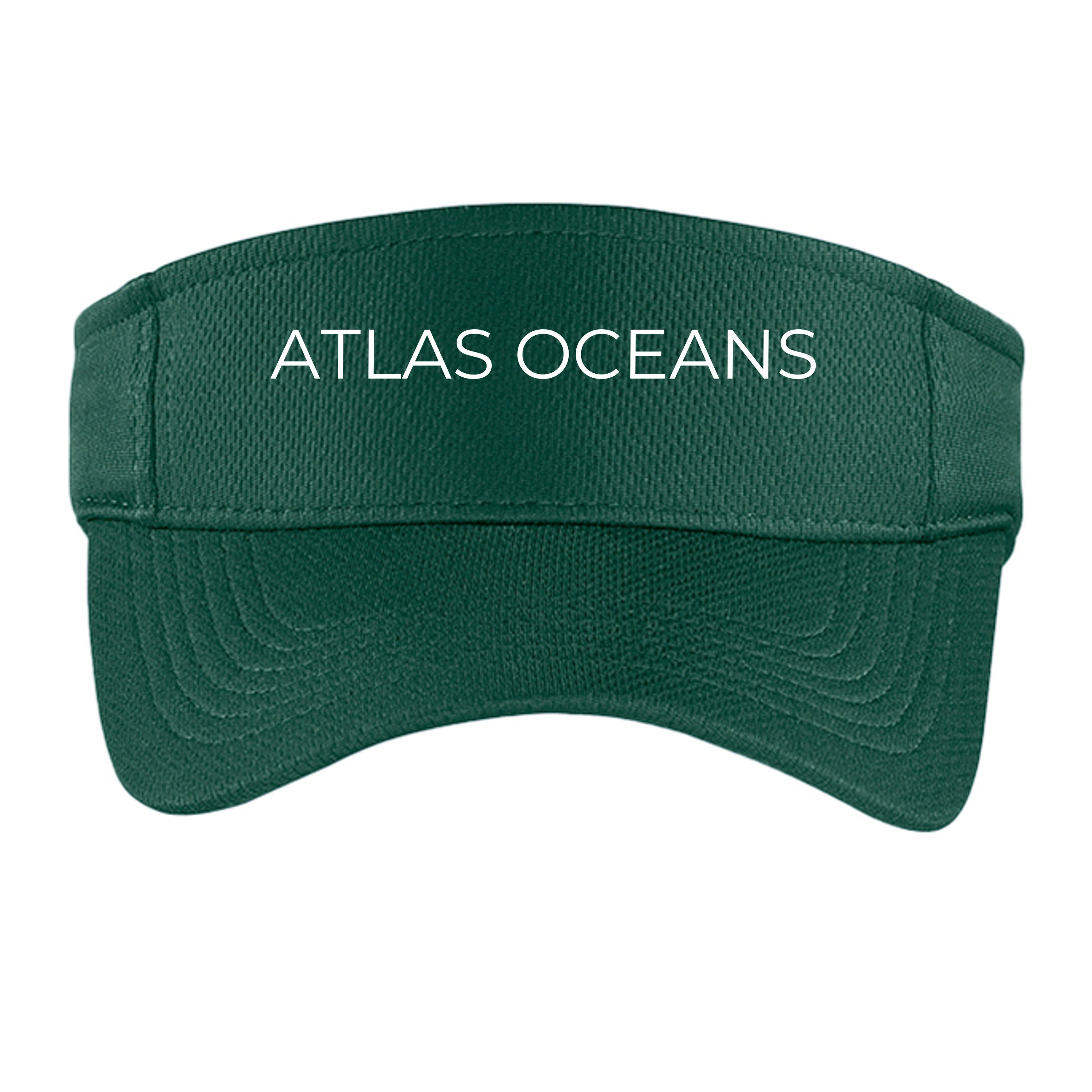 Atlas Oceans Volley Deck Visor · Sea Kelp · Front