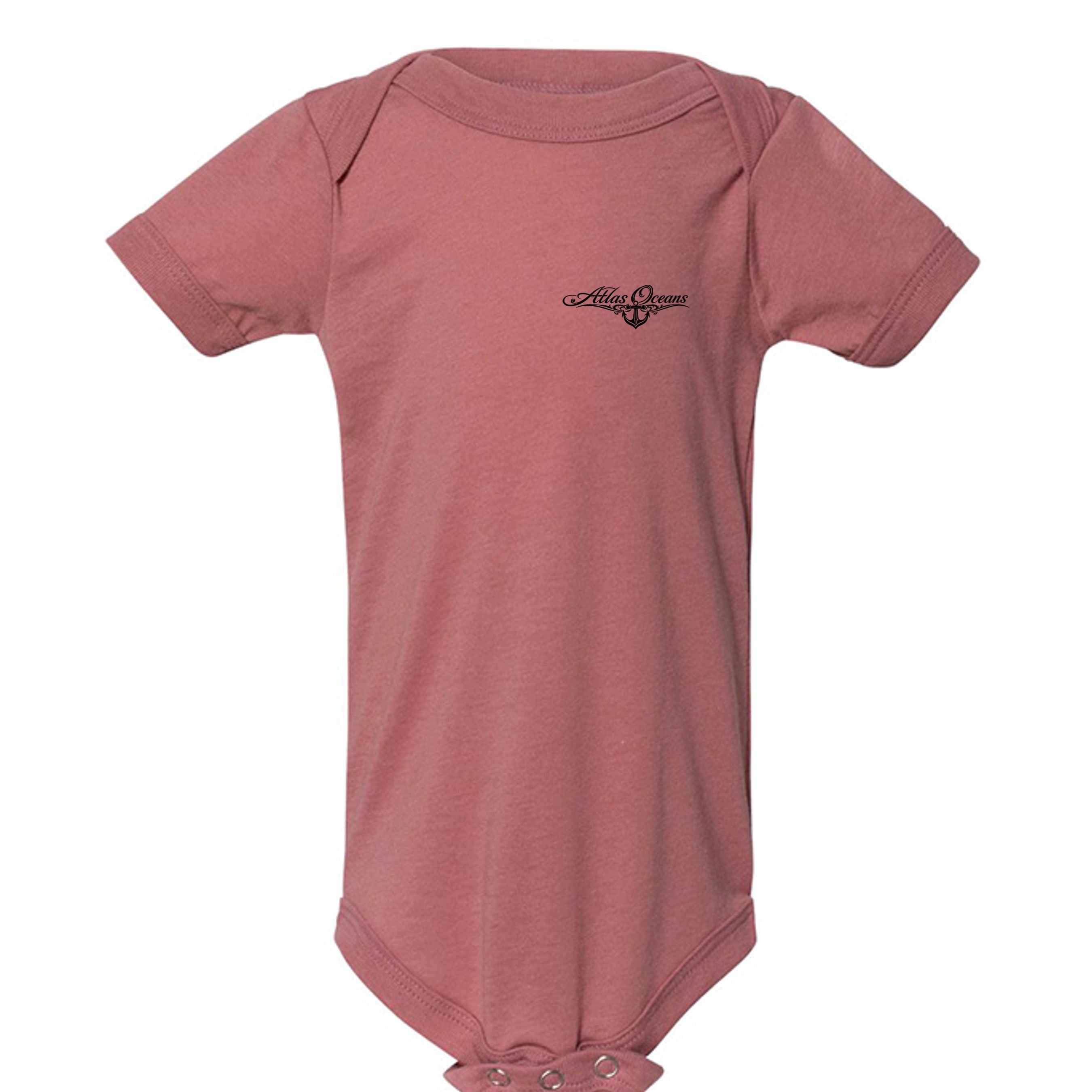 Atlas Oceans Captains First One-Piece · Blush Tide · Front