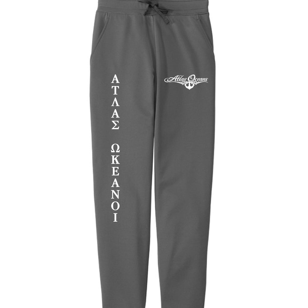 Atlas Oceans Soft Top Jogger · Gunmetal Bay · Front