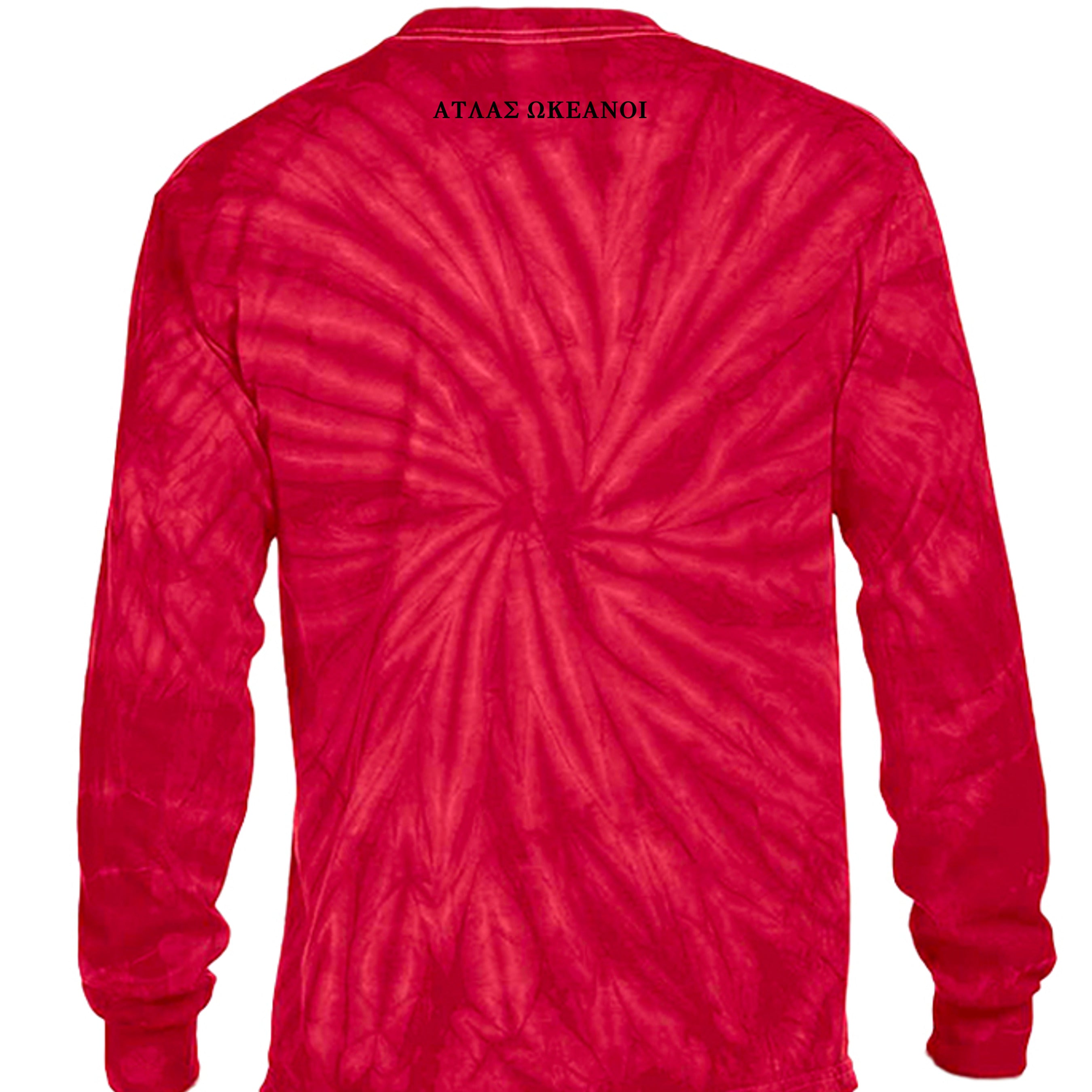 Atlas Oceans Orion Nights Long Sleeve Tee · Reef Red · Back