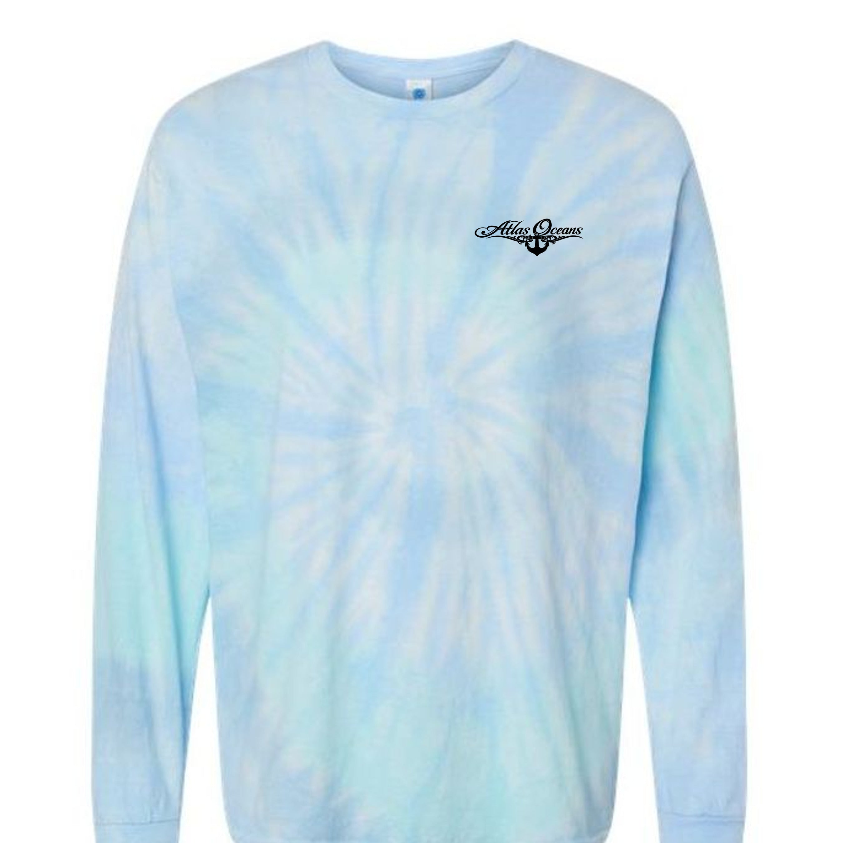 Atlas Oceans Orion Nights Long Sleeve Tee · Lagoon Mist · Front