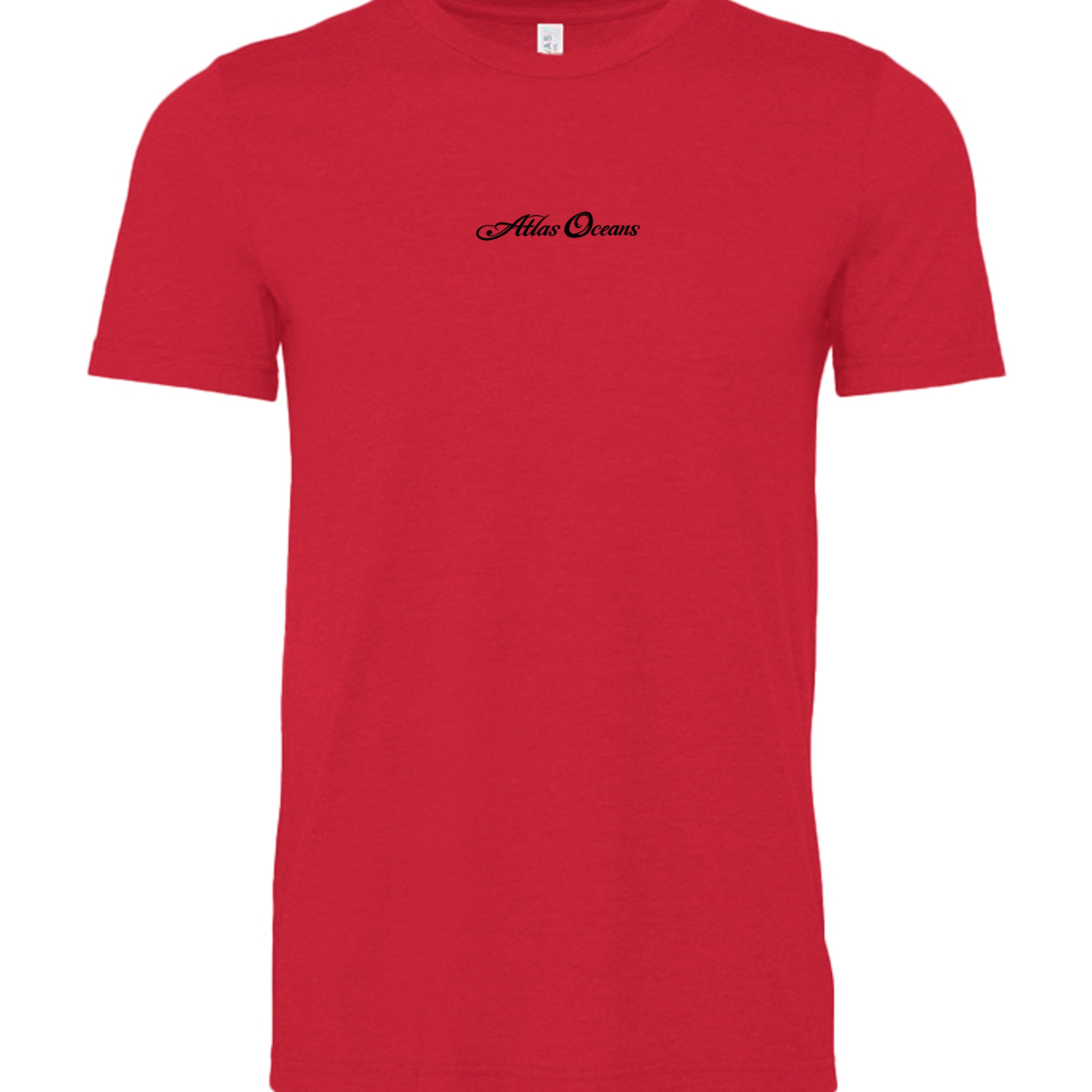 Atlas Oceans Neutral Tee · Reef Red · Front