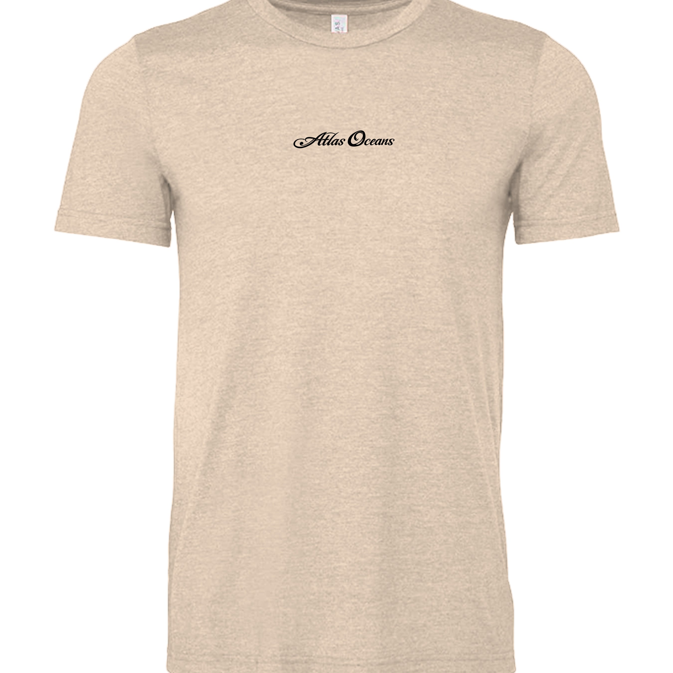 Atlas Oceans Neutral Tee · Golden Hour · Front