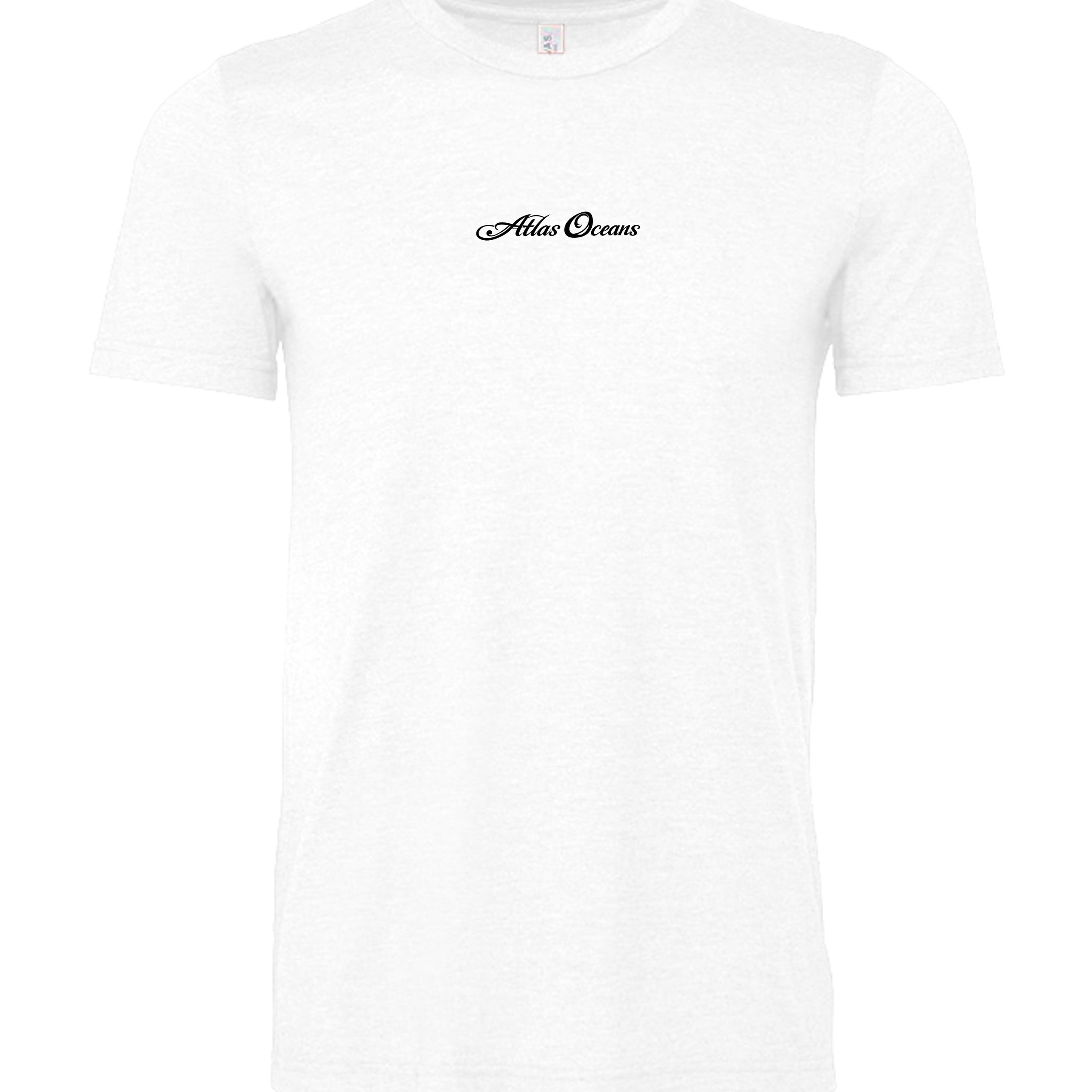 Atlas Oceans Neutral Tee · Pearl White · Front