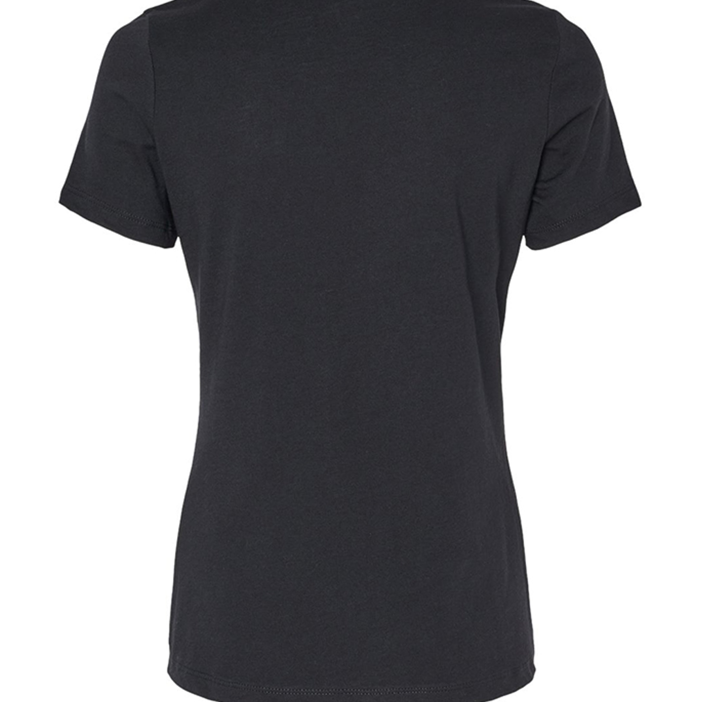 Atlas Oceans Brie V Tee · Midnight Black · Back