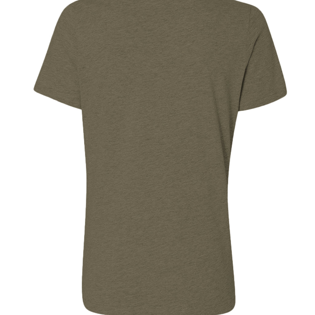 Atlas Oceans Brie V Tee · Sea Grass · Back