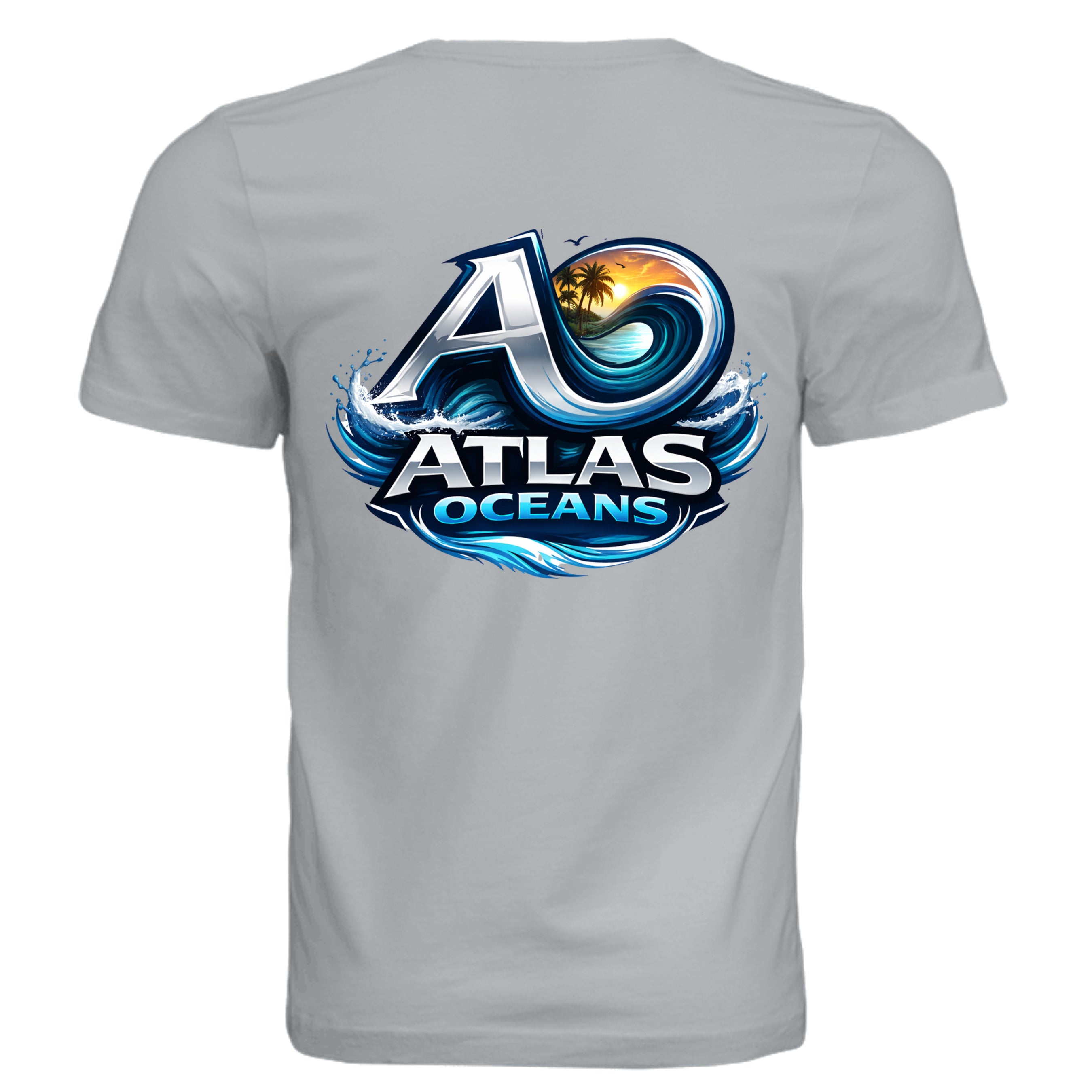 Atlas Oceans Va Ca Wave Tee · Storm Coast · Back
