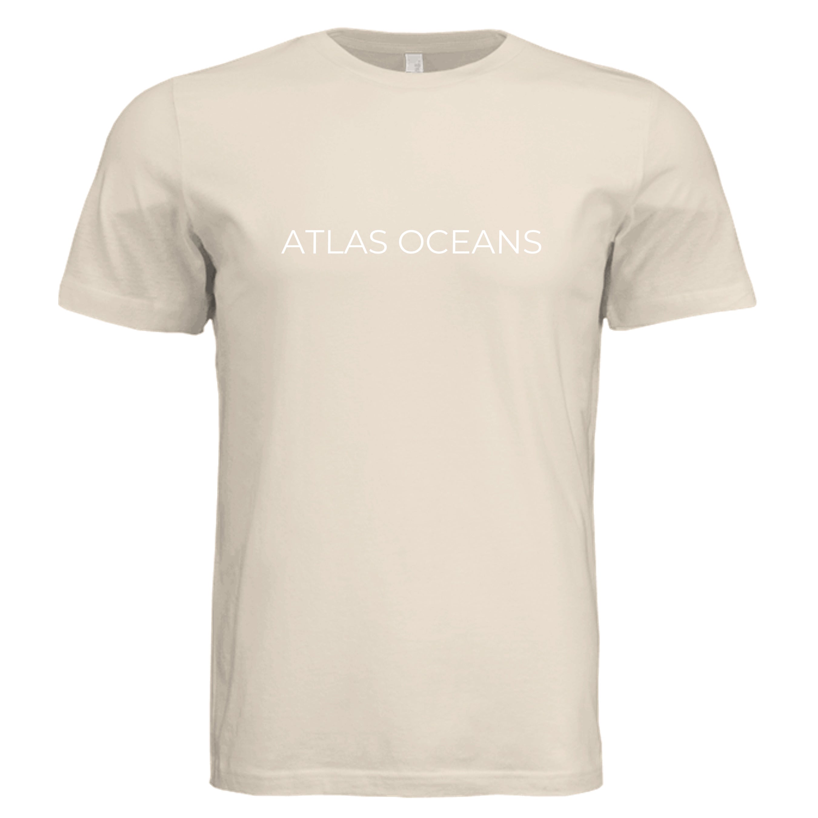 Atlas Oceans Va Ca Wave Tee · Shoreline Sand · Front