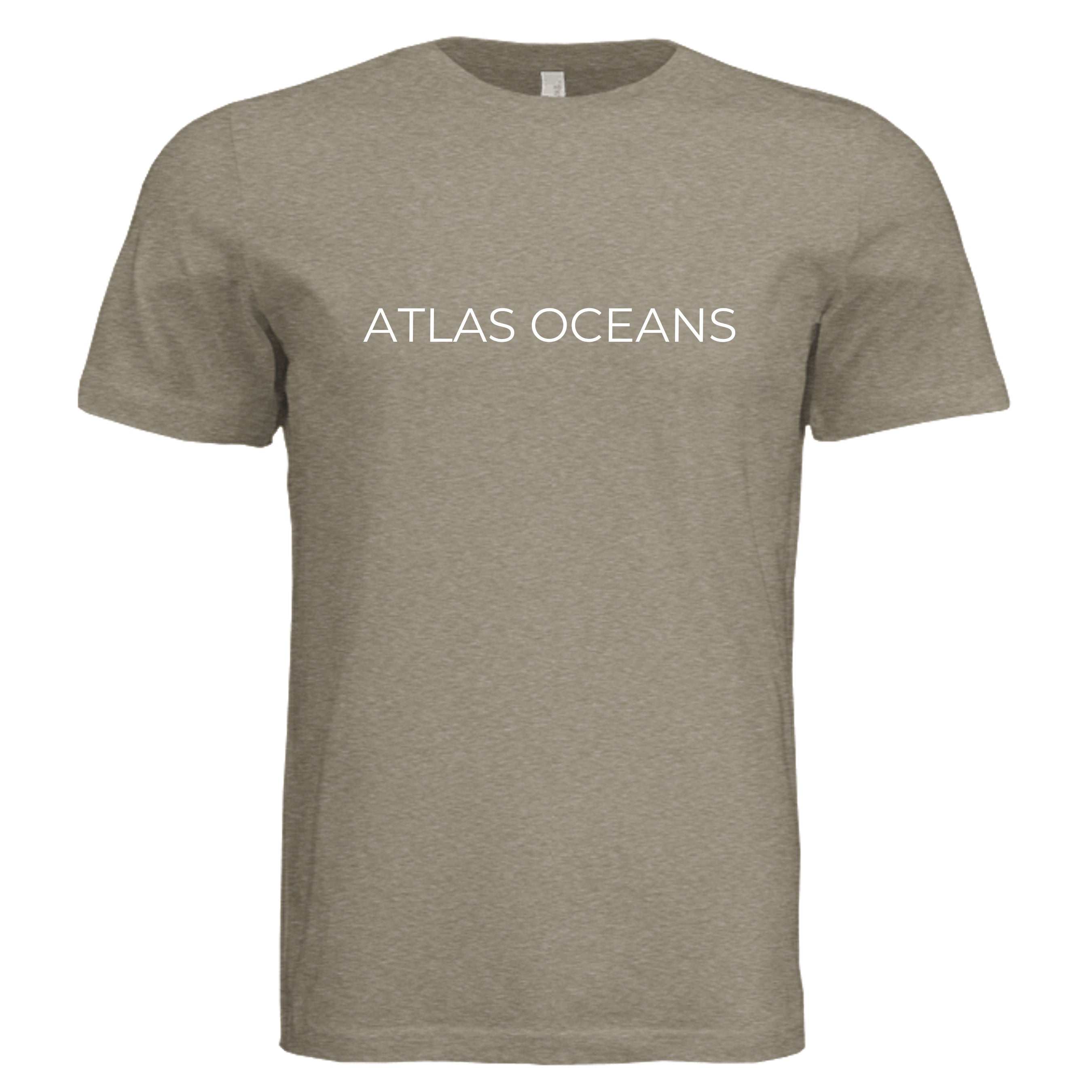 Atlas Oceans On Earth Tee · Sea Grass · Front