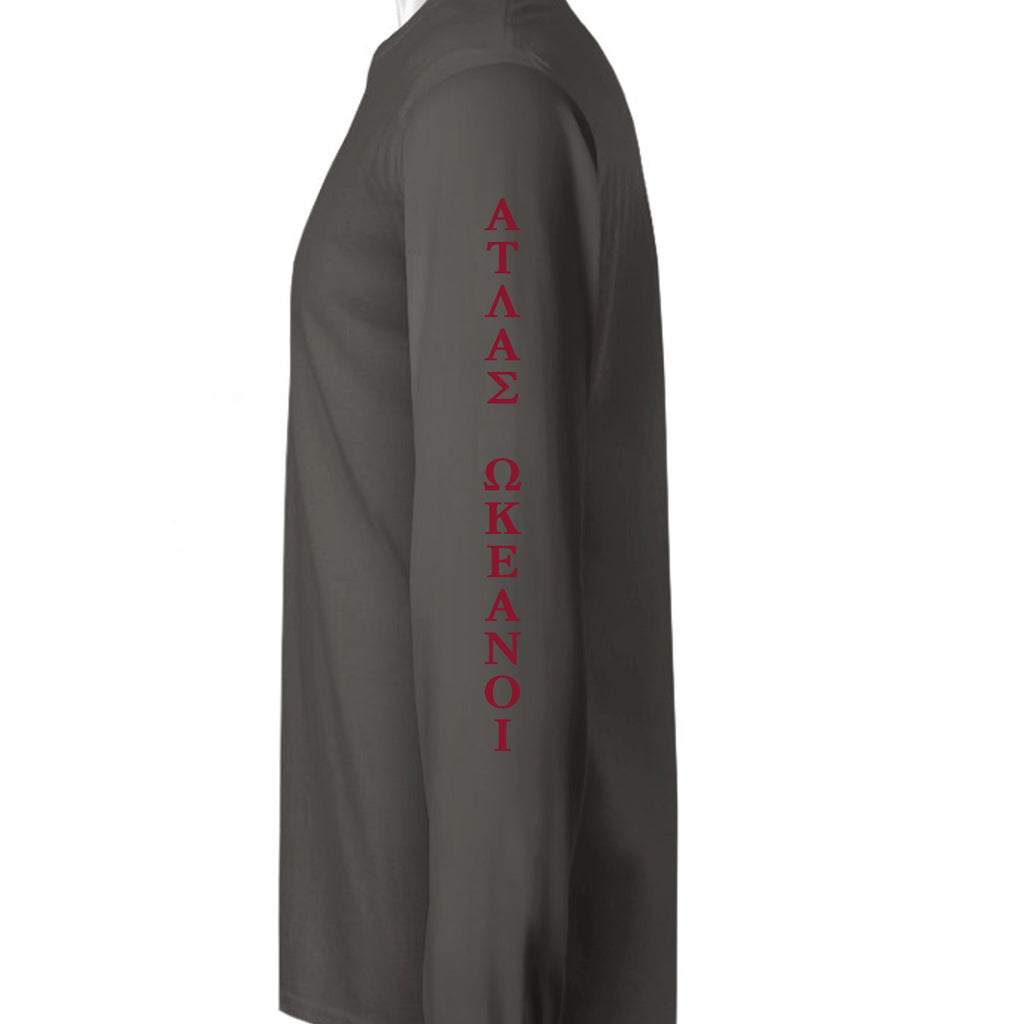 Atlas Oceans Signature Sleeve · Midnight Black · Sleeve Left