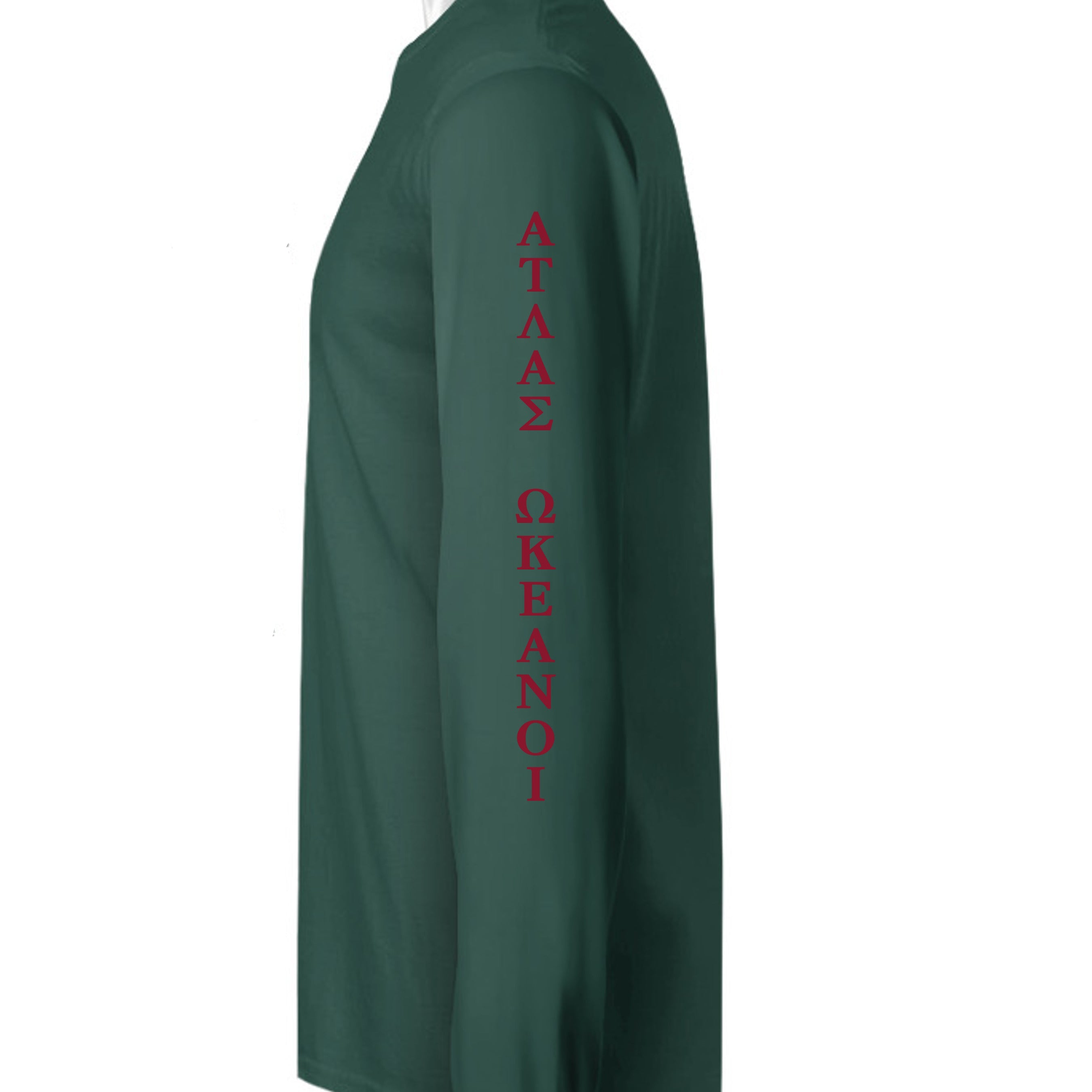 Atlas Oceans Signature Sleeve · Emerald Isle · Sleeve Left