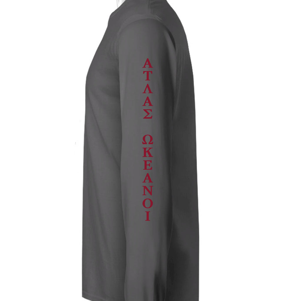 Atlas Oceans Signature Sleeve · Dusk Grey · Sleeve Left