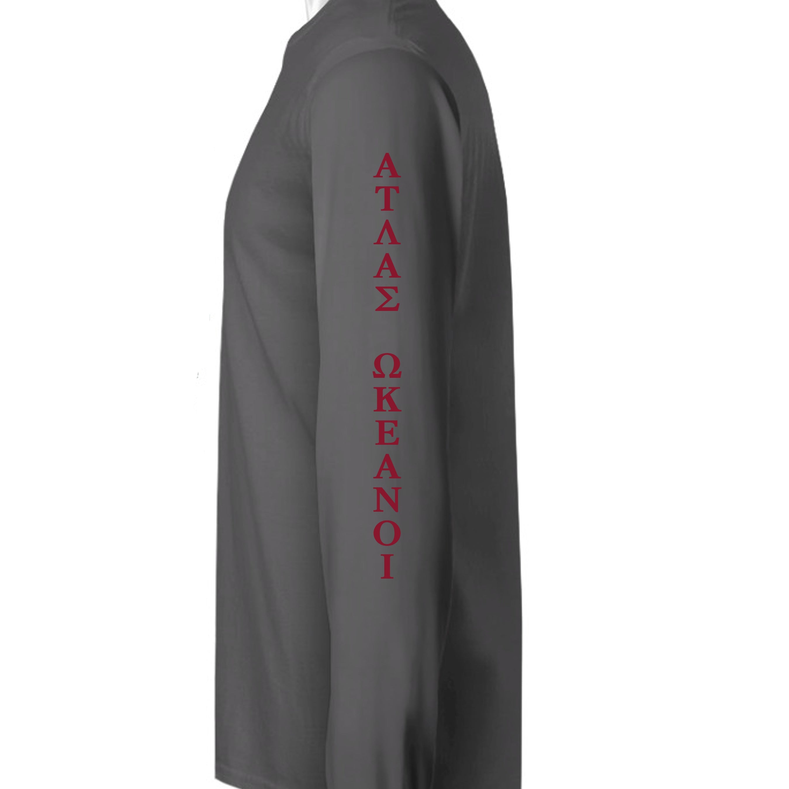 Atlas Oceans Signature Sleeve · Dusk Grey · Sleeve Left