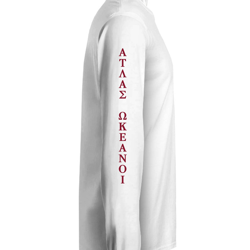 Atlas Oceans Signature Sleeve · Pearl White · Sleeve Right