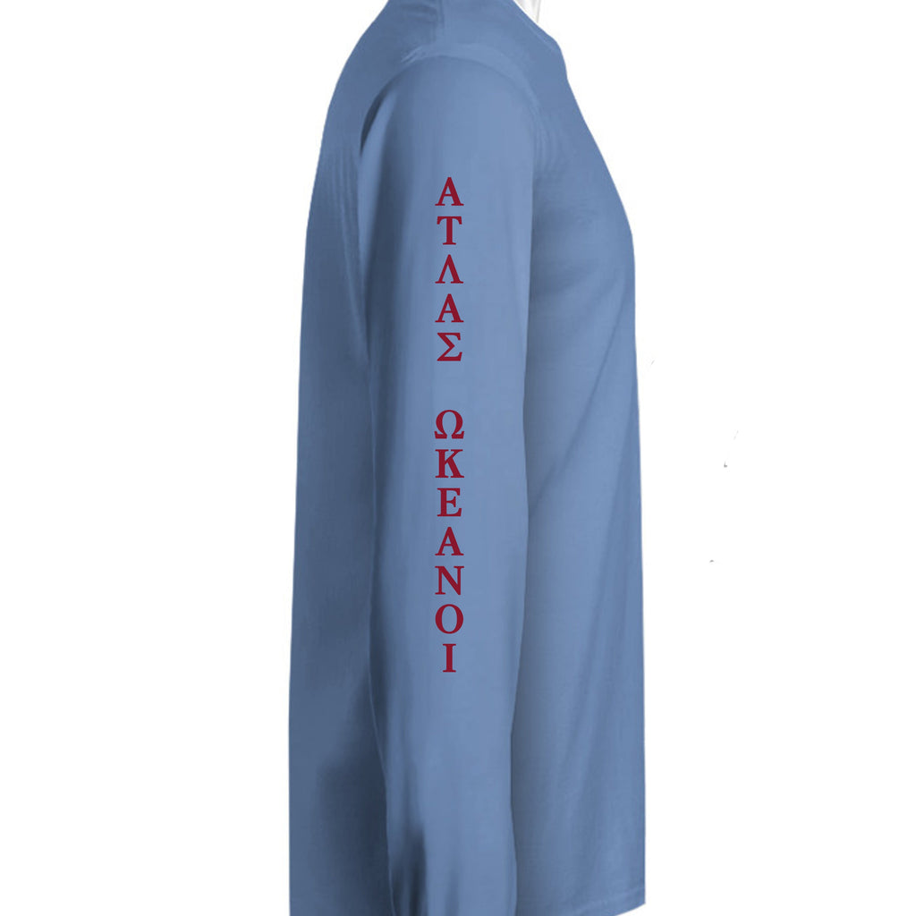 Atlas Oceans Signature Sleeve · Ocean Blue · Sleeve Right