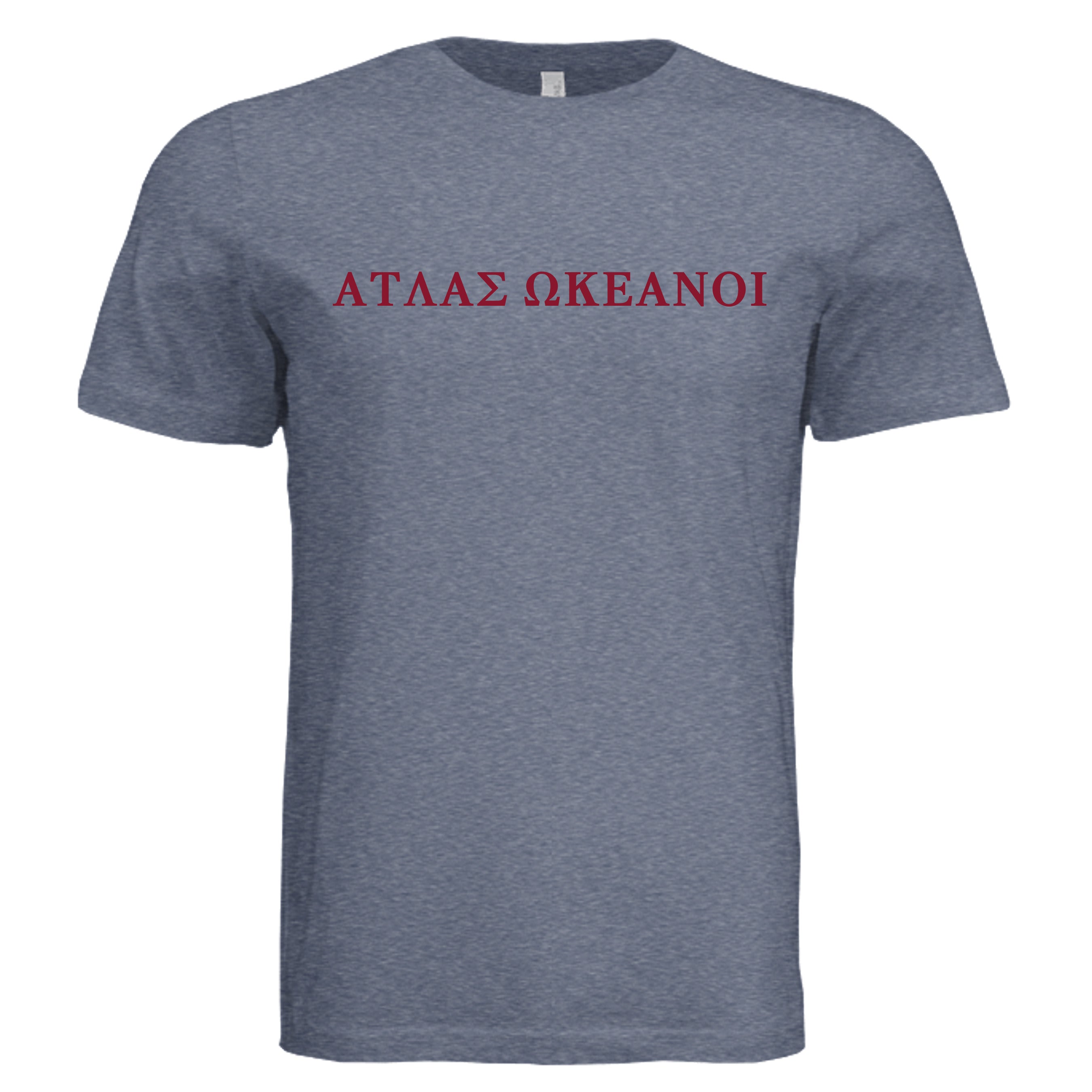 Atlas Oceans Titan Origin Tee · Deep Navy · Front