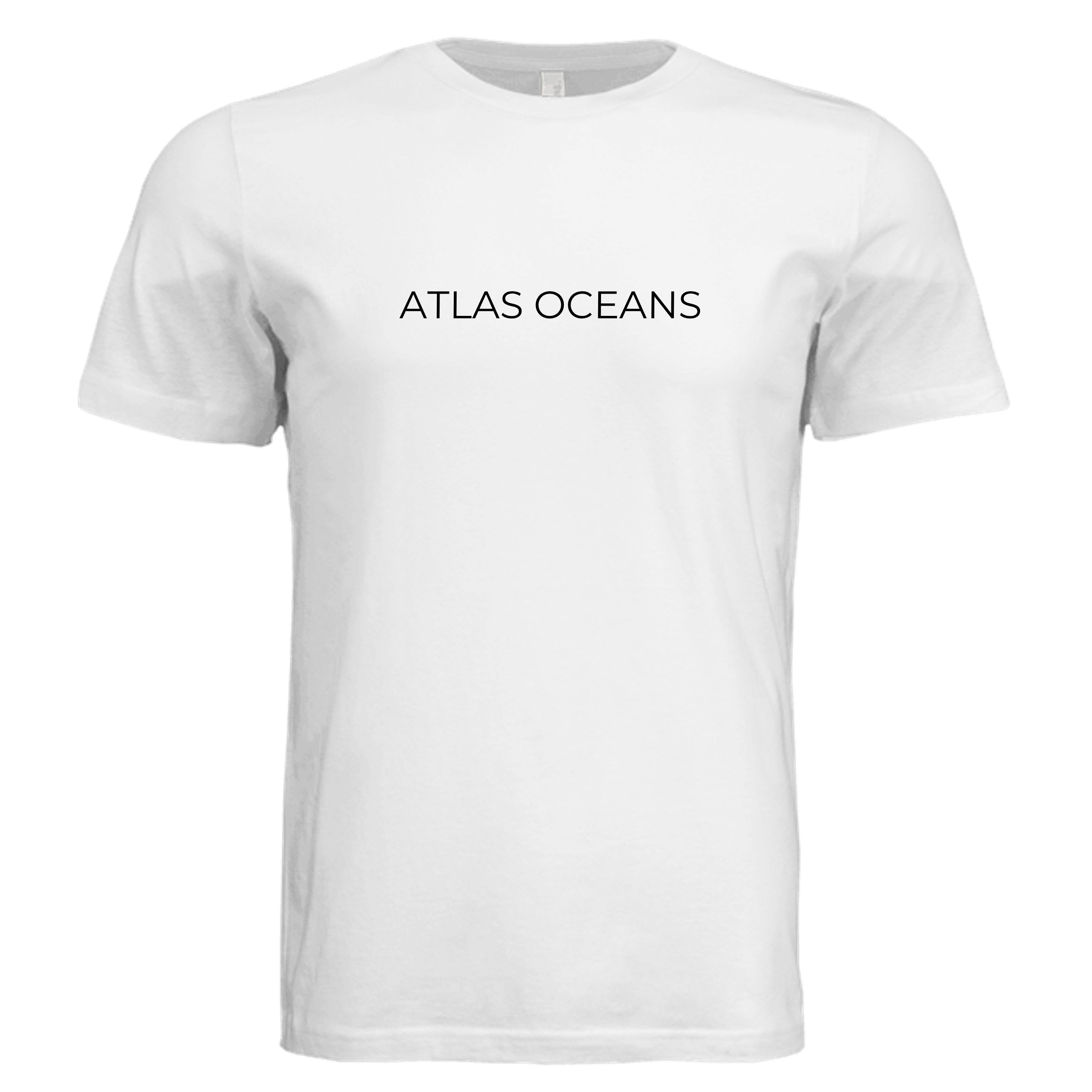 Atlas Oceans Yacht Donut Tee · White Swell · Front