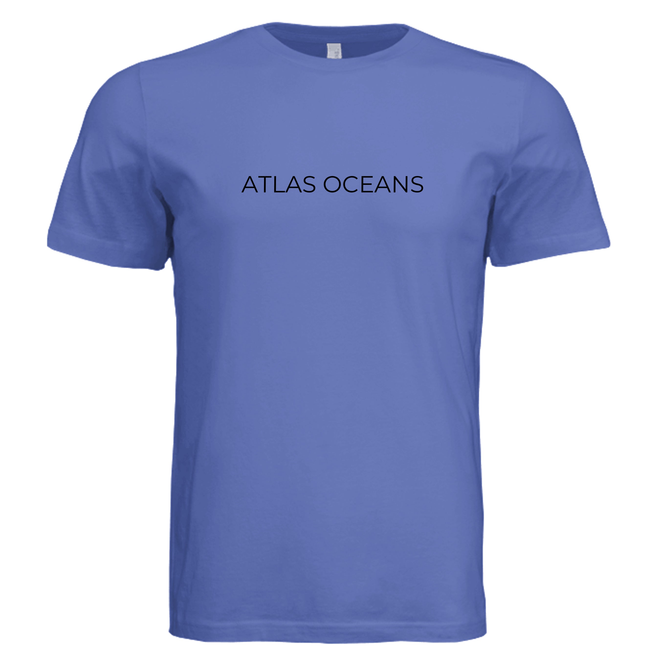 Atlas Oceans Yacht Donut Tee · Marina Blue · Front