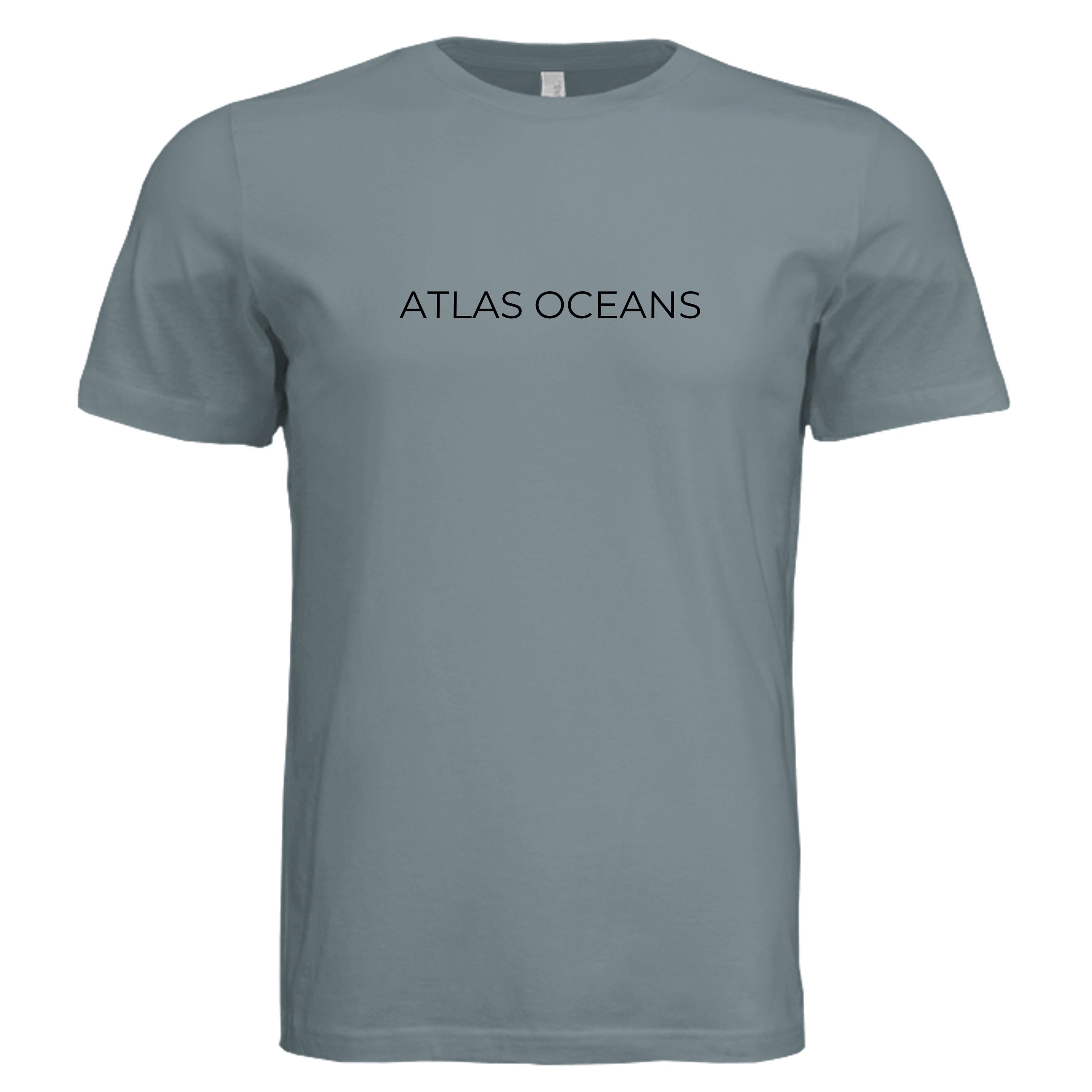 Atlas Oceans Yacht Donut Tee · Blue Storm · Front