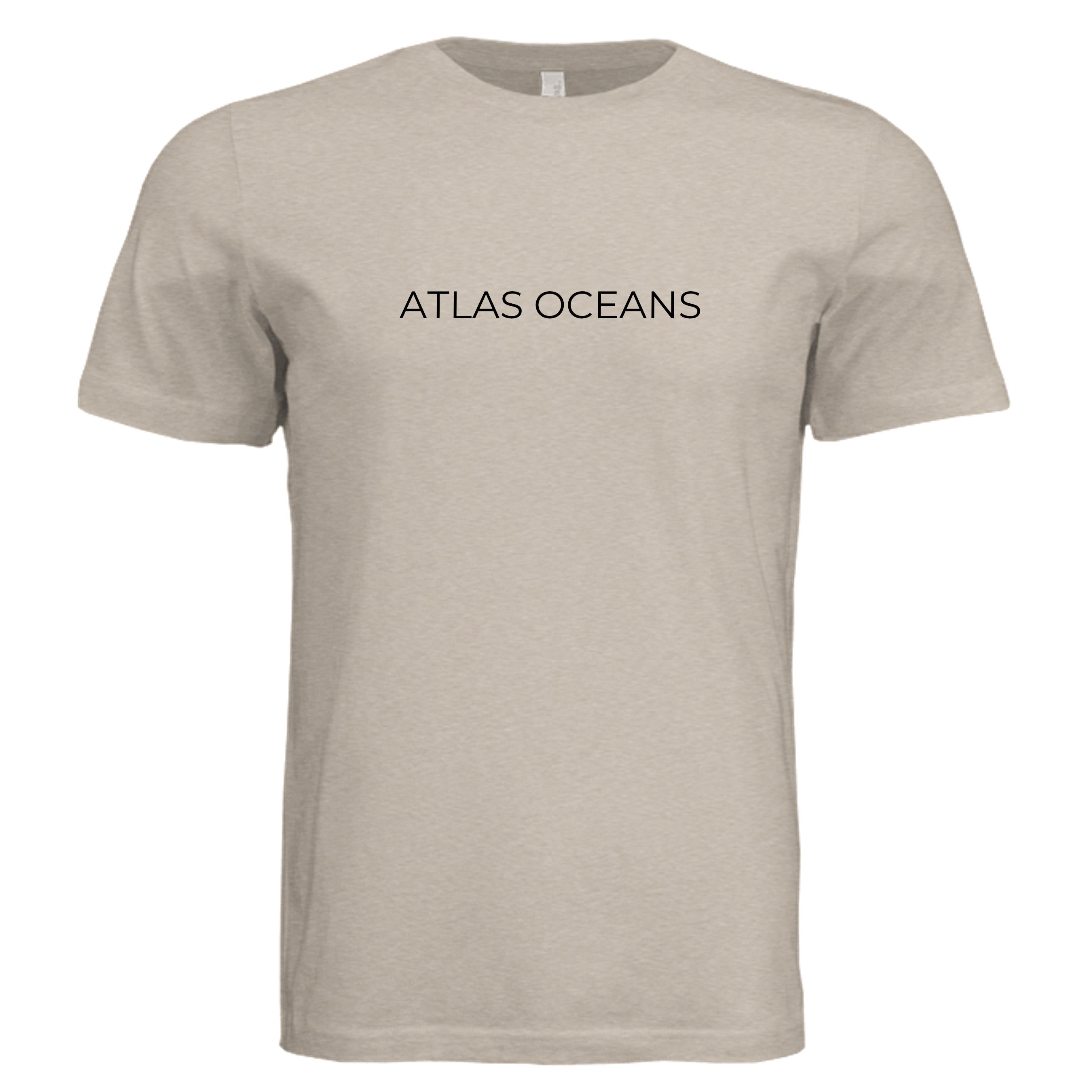 Atlas Oceans Yacht Donut Tee · Sand Dune · Front