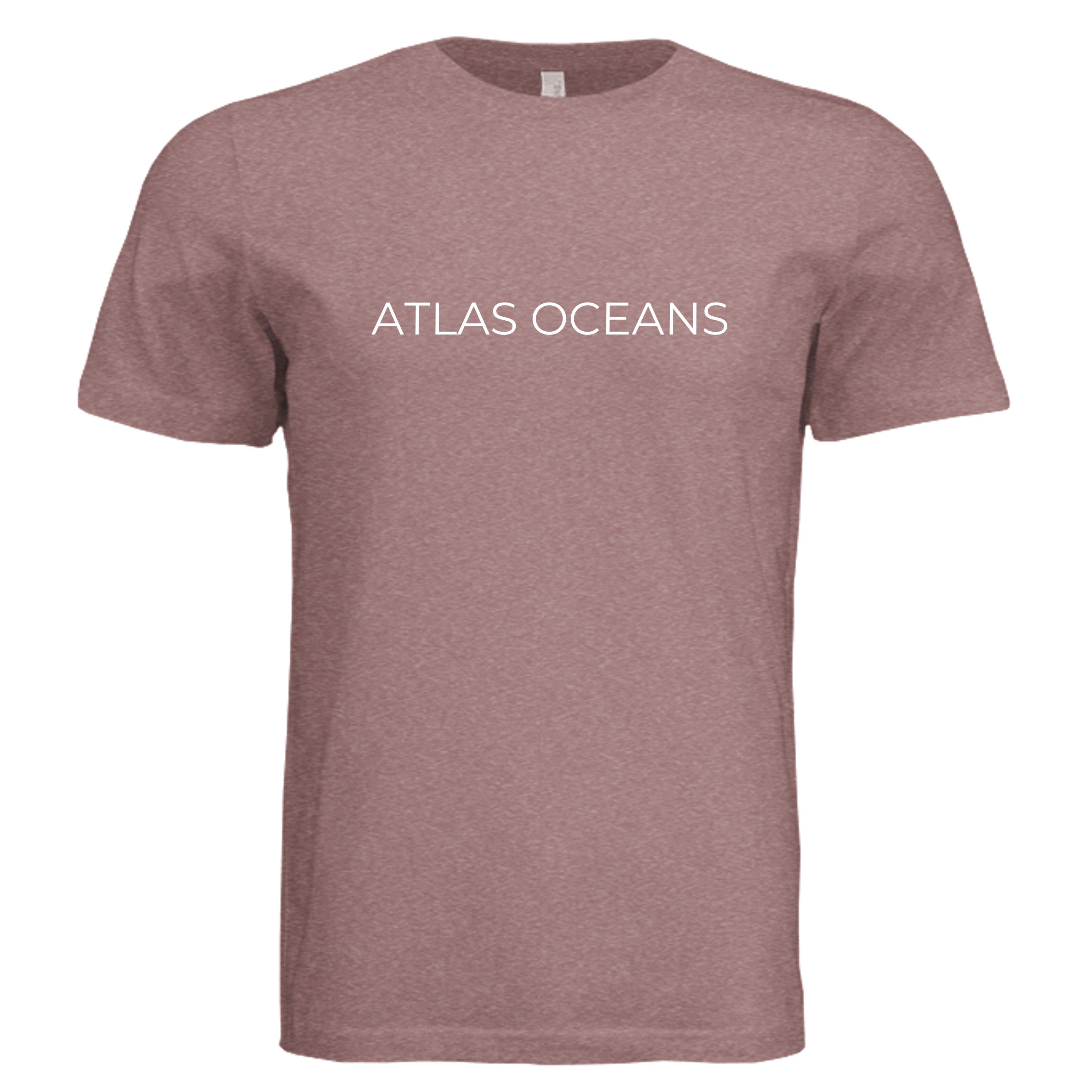 Atlas Oceans Eco-Superyacht Tee · Marina Mauve · Front